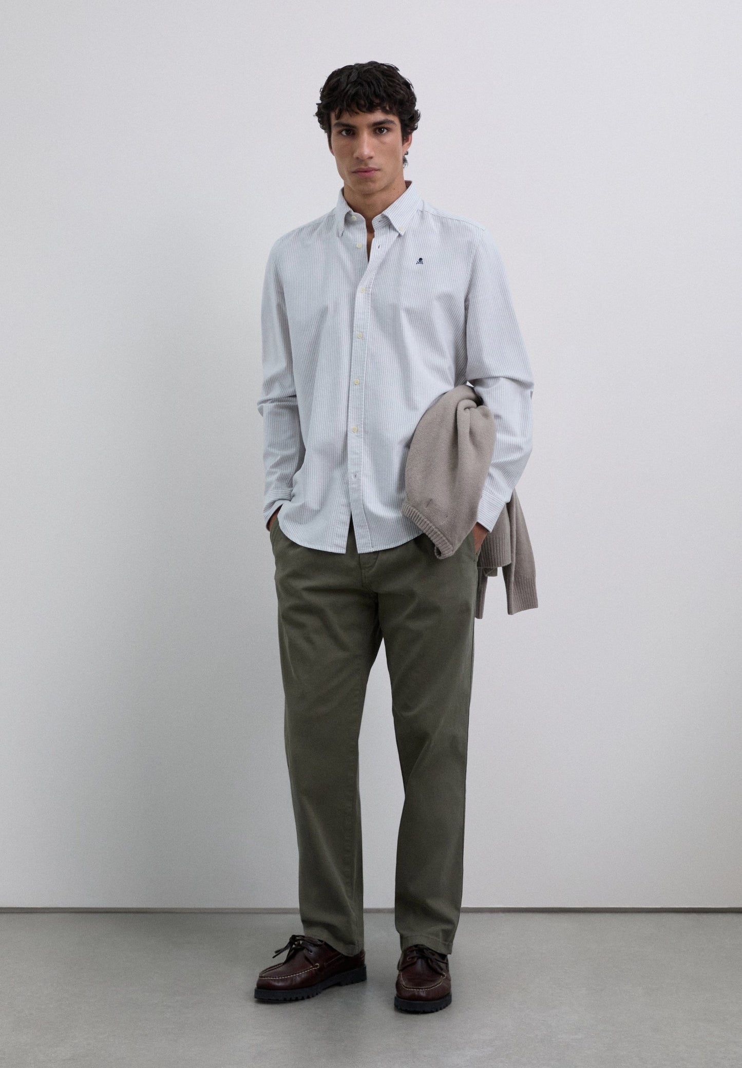 SCNEW OXFORD BD SLIM OE SHIRT