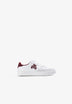SNEAKERS EM PELE COM CONTRASTE