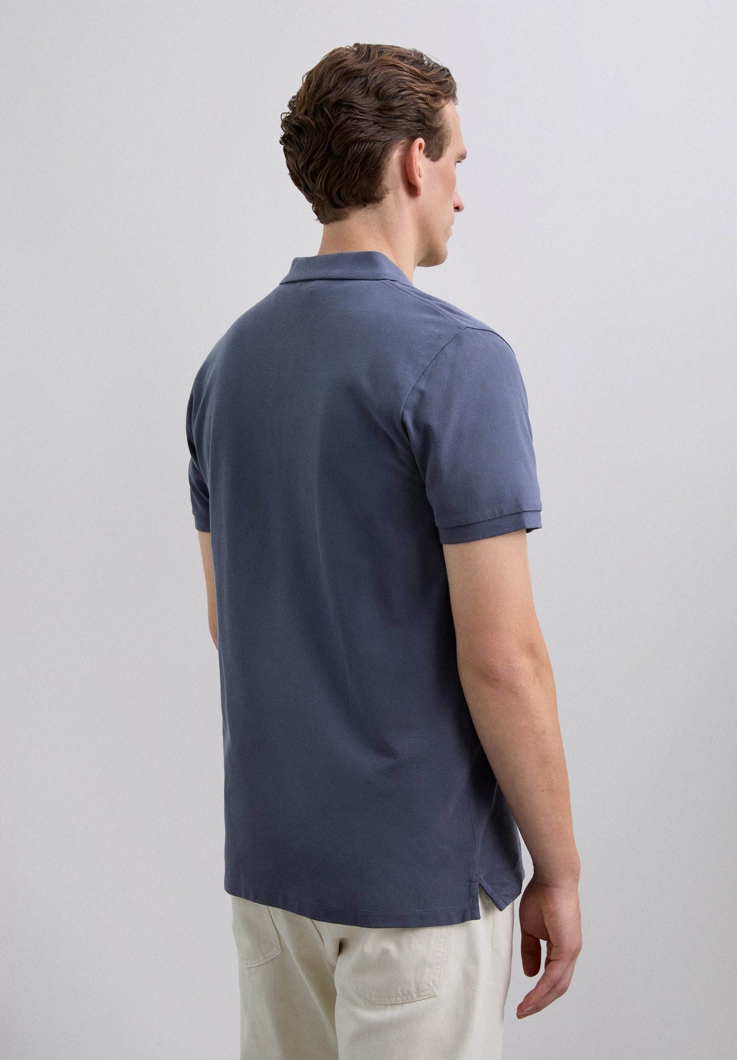 CAMISA POLO BÁSICA COM SKULL