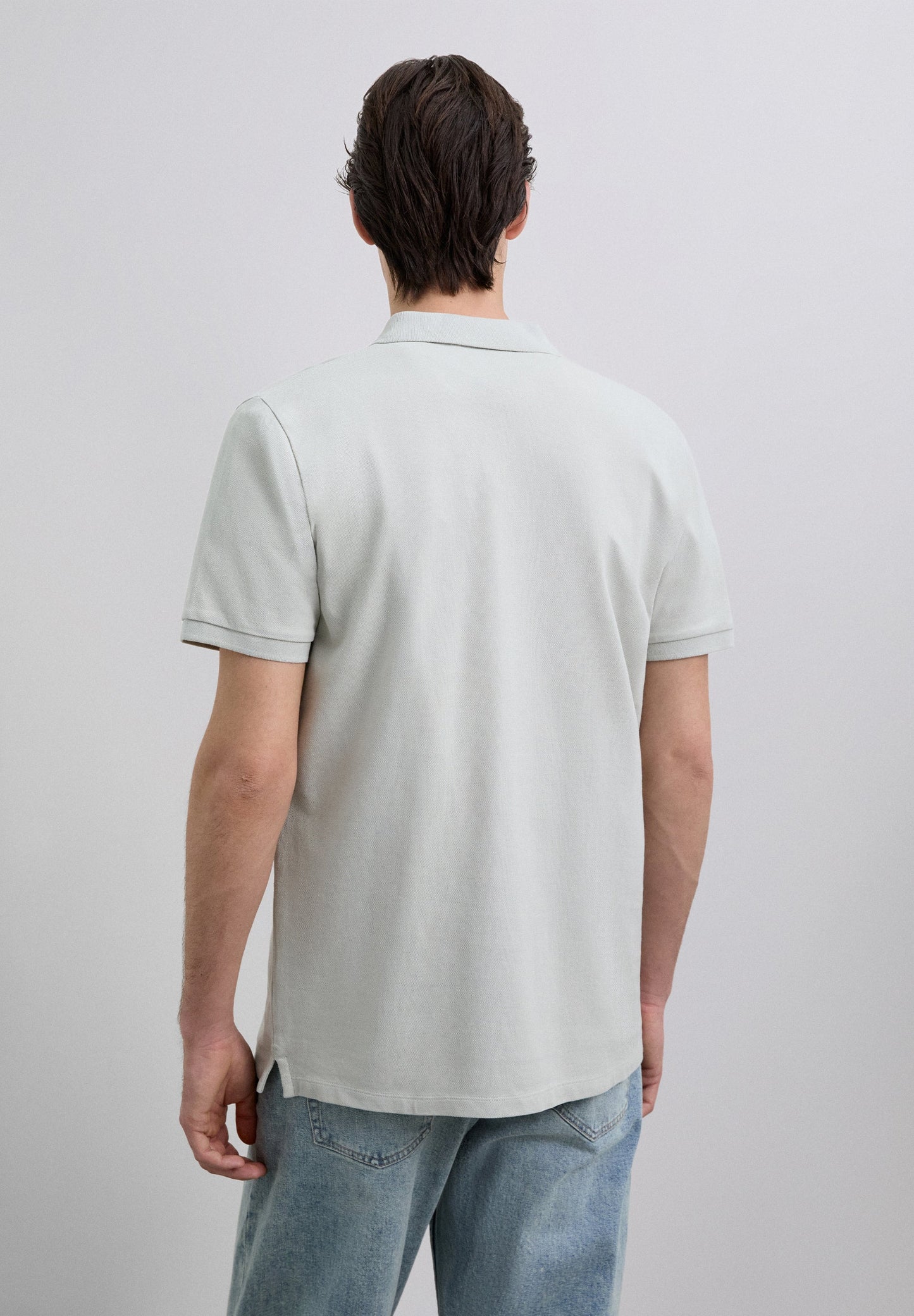 CAMISA POLO BÁSICA COM SKULL