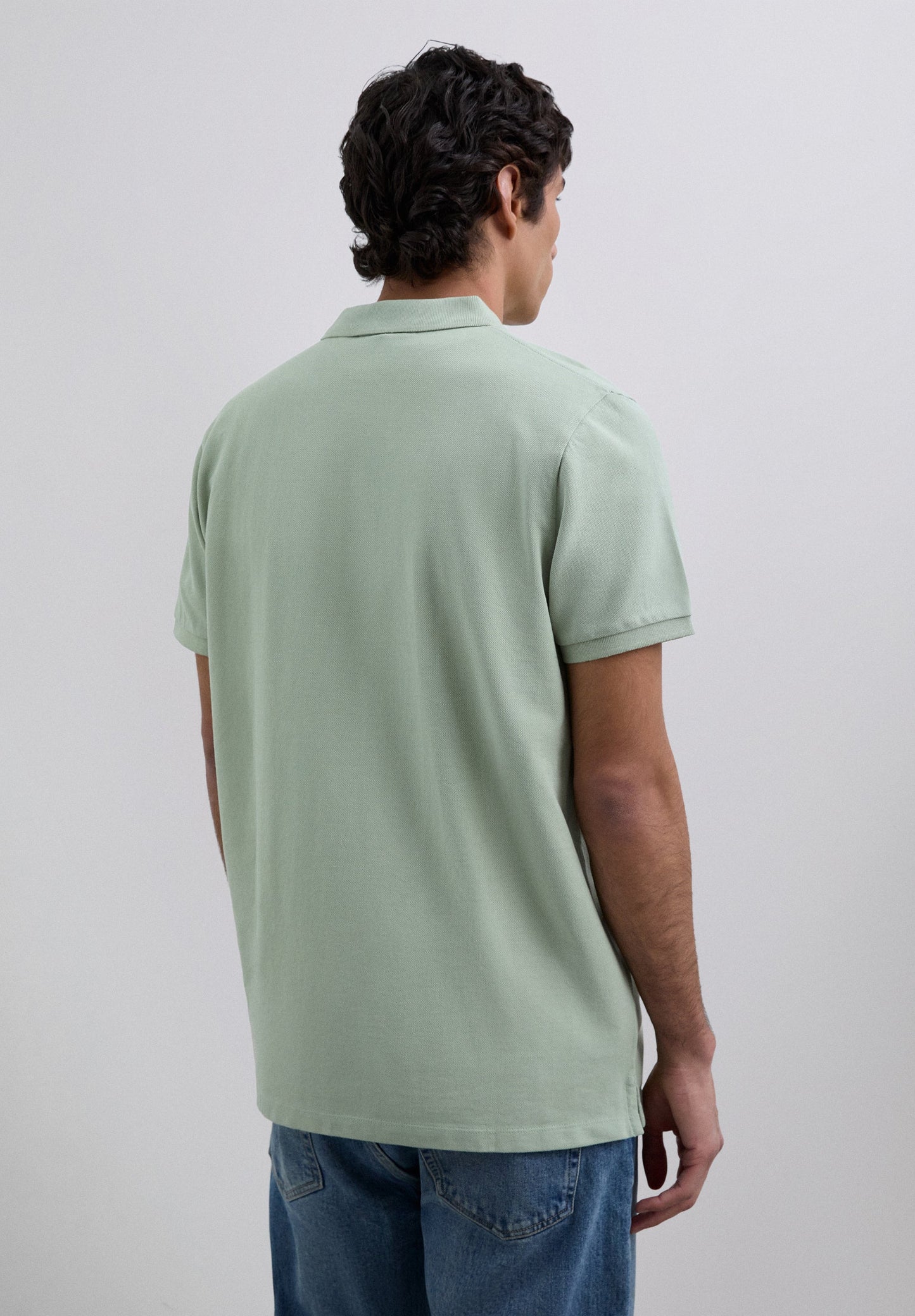 CAMISA POLO BÁSICA COM SKULL