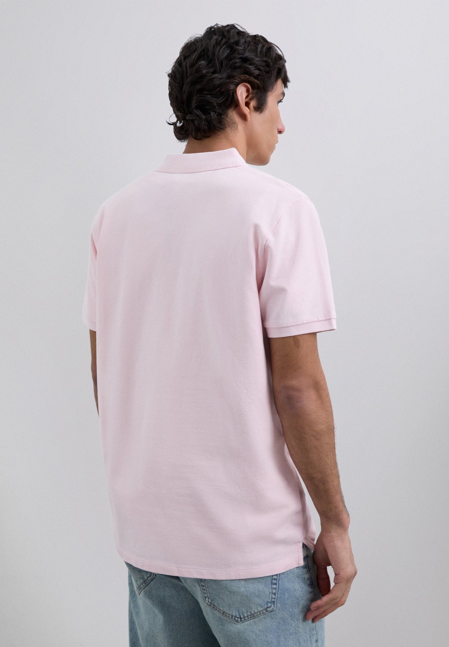 CAMISA POLO BÁSICA COM SKULL