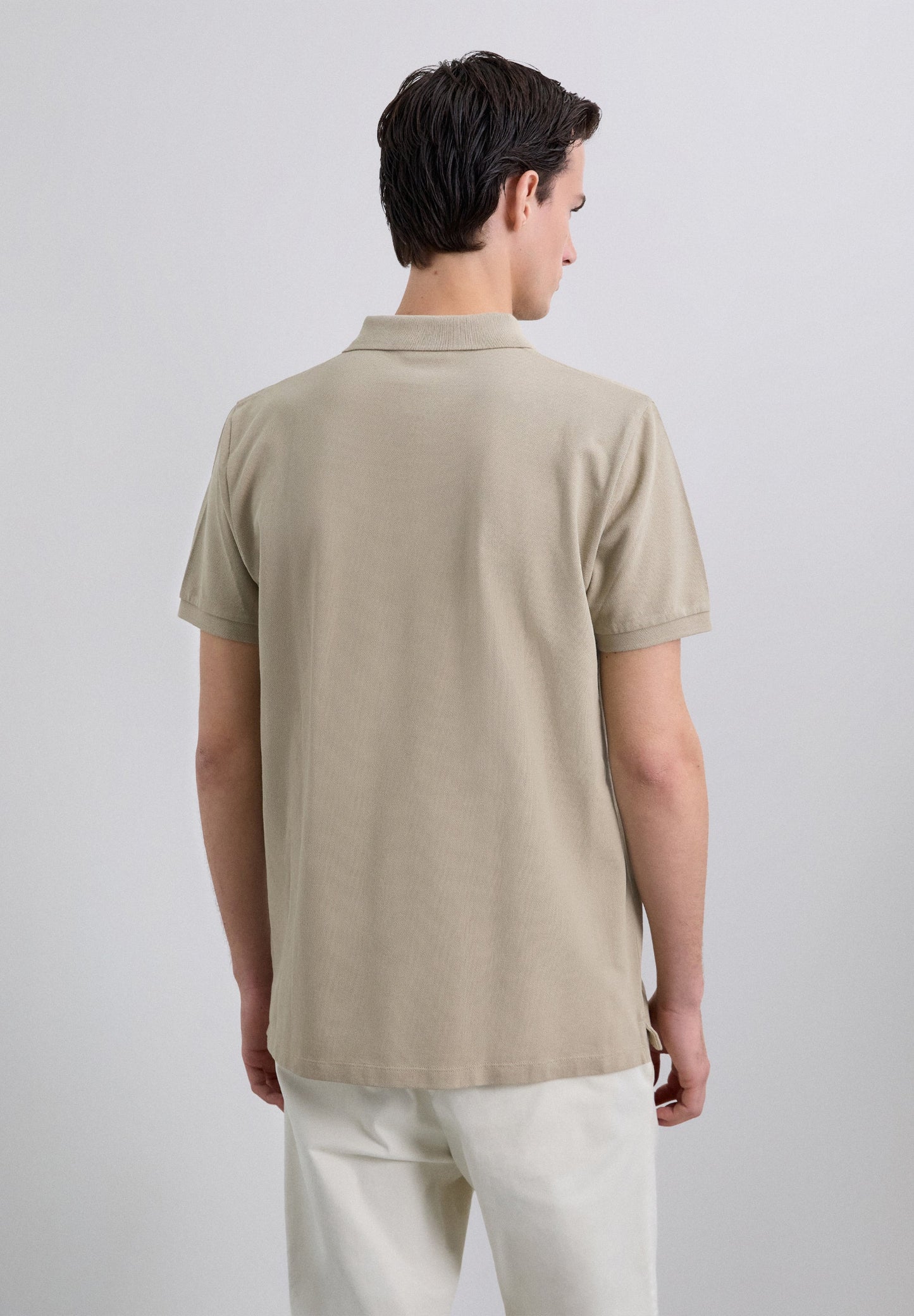 CAMISA POLO BÁSICA COM SKULL