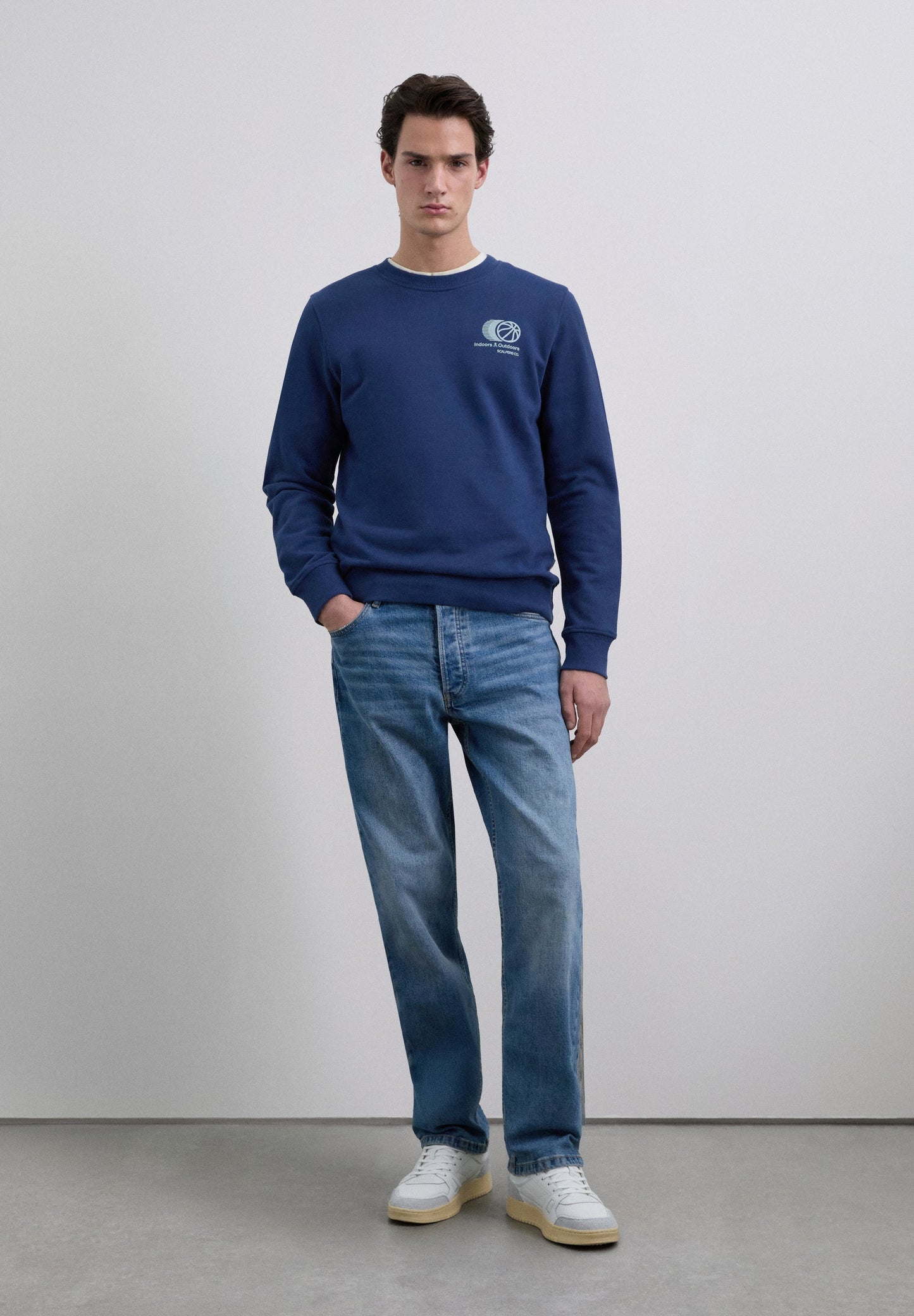 SWEATSHIRT DECOTE REDONDO REGULAR FIT