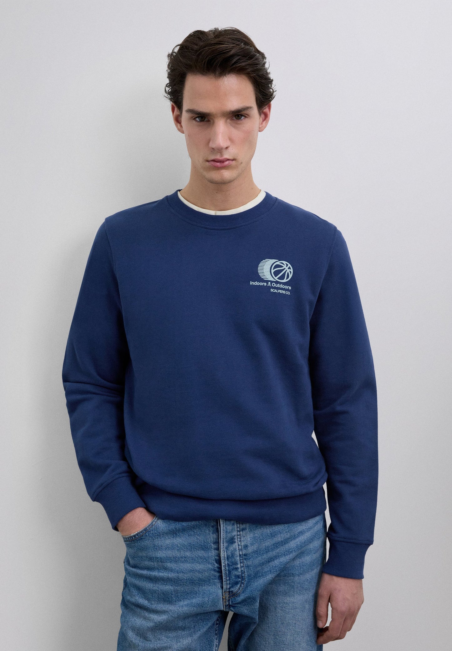 SWEATSHIRT DECOTE REDONDO REGULAR FIT