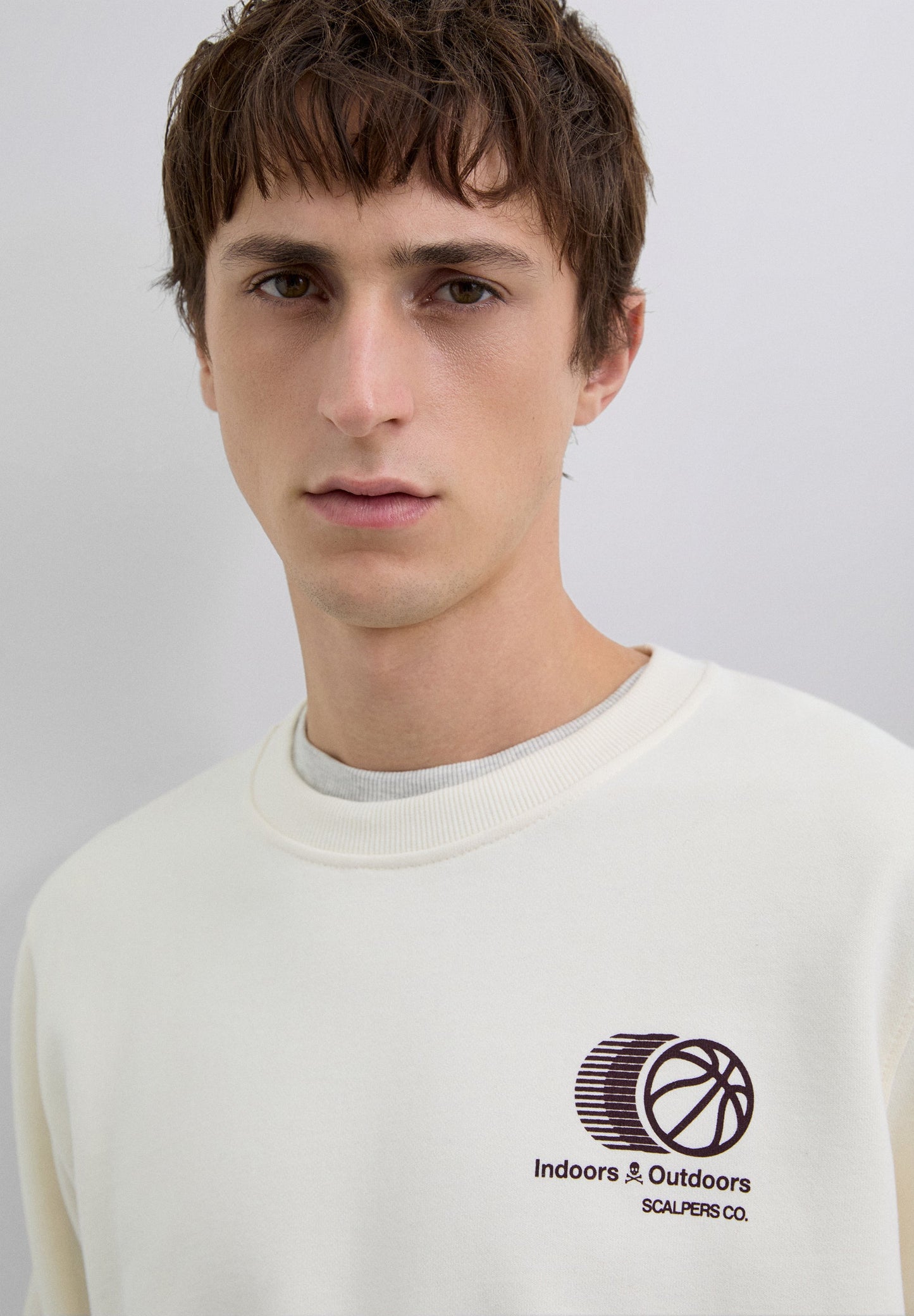 SWEATSHIRT DECOTE REDONDO REGULAR FIT