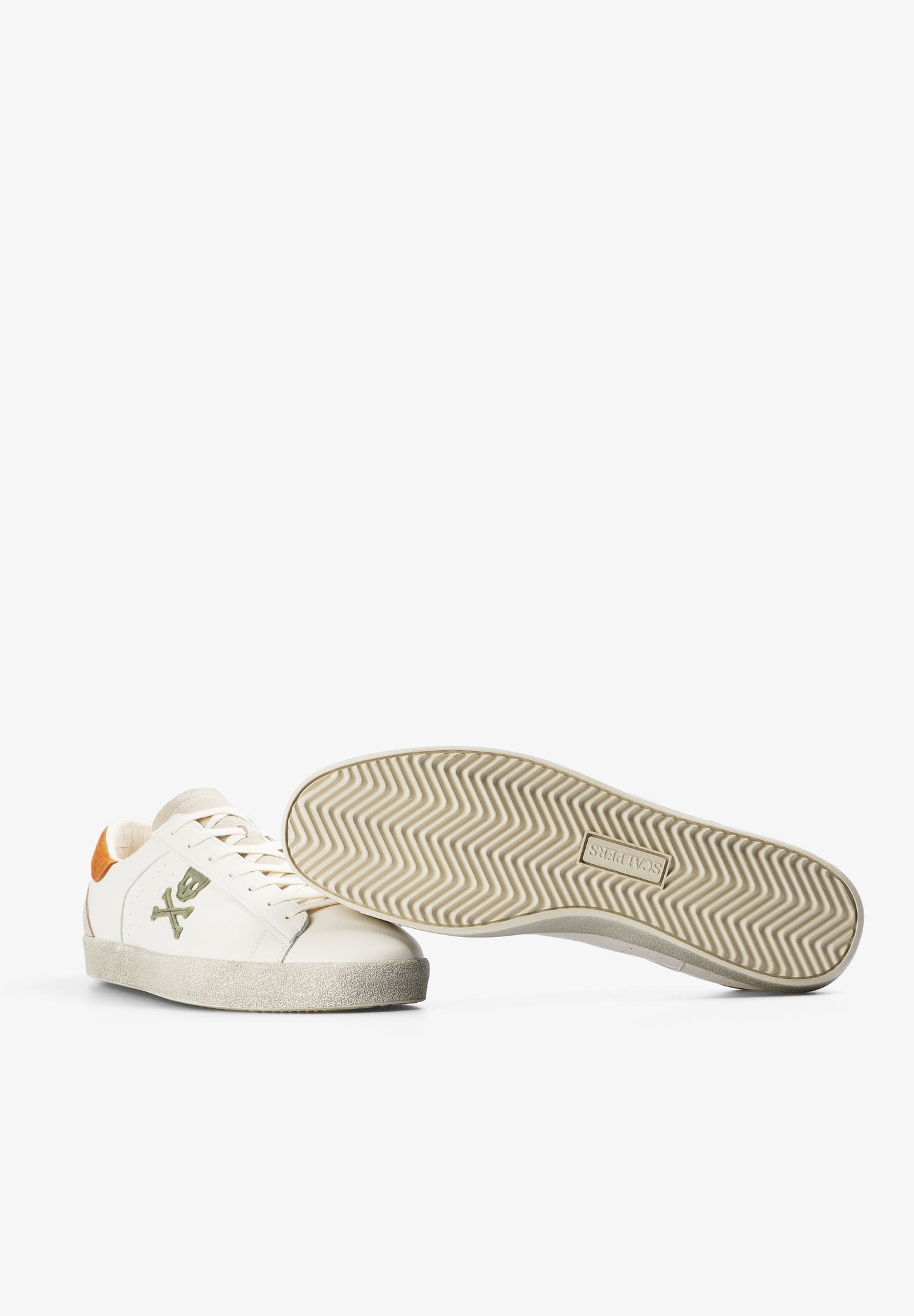 SAPATILHAS SKULL EM PELE