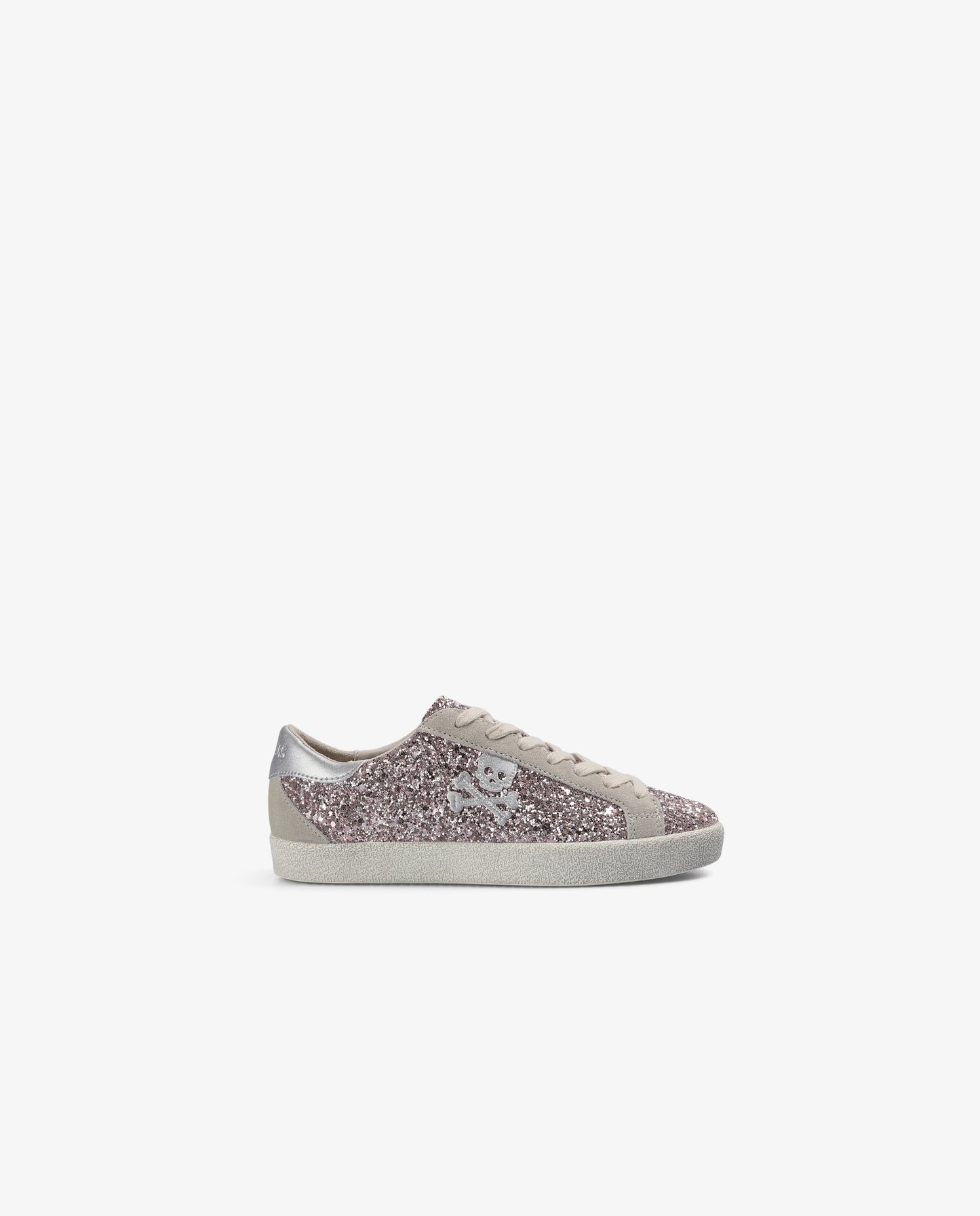 SAPATILHAS EM GLITTER COM SKULL
