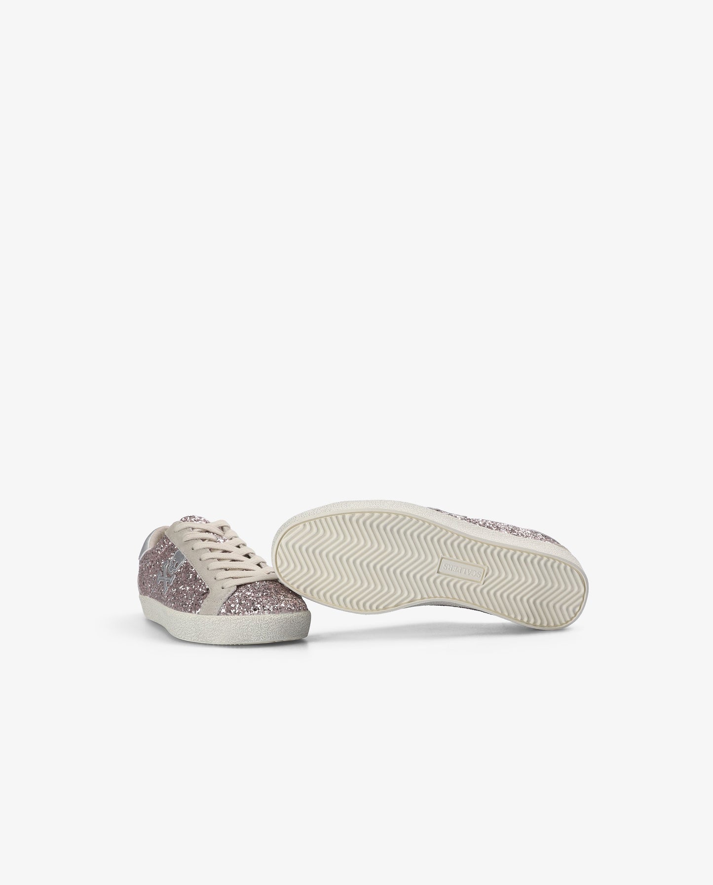 SAPATILHAS EM GLITTER COM SKULL