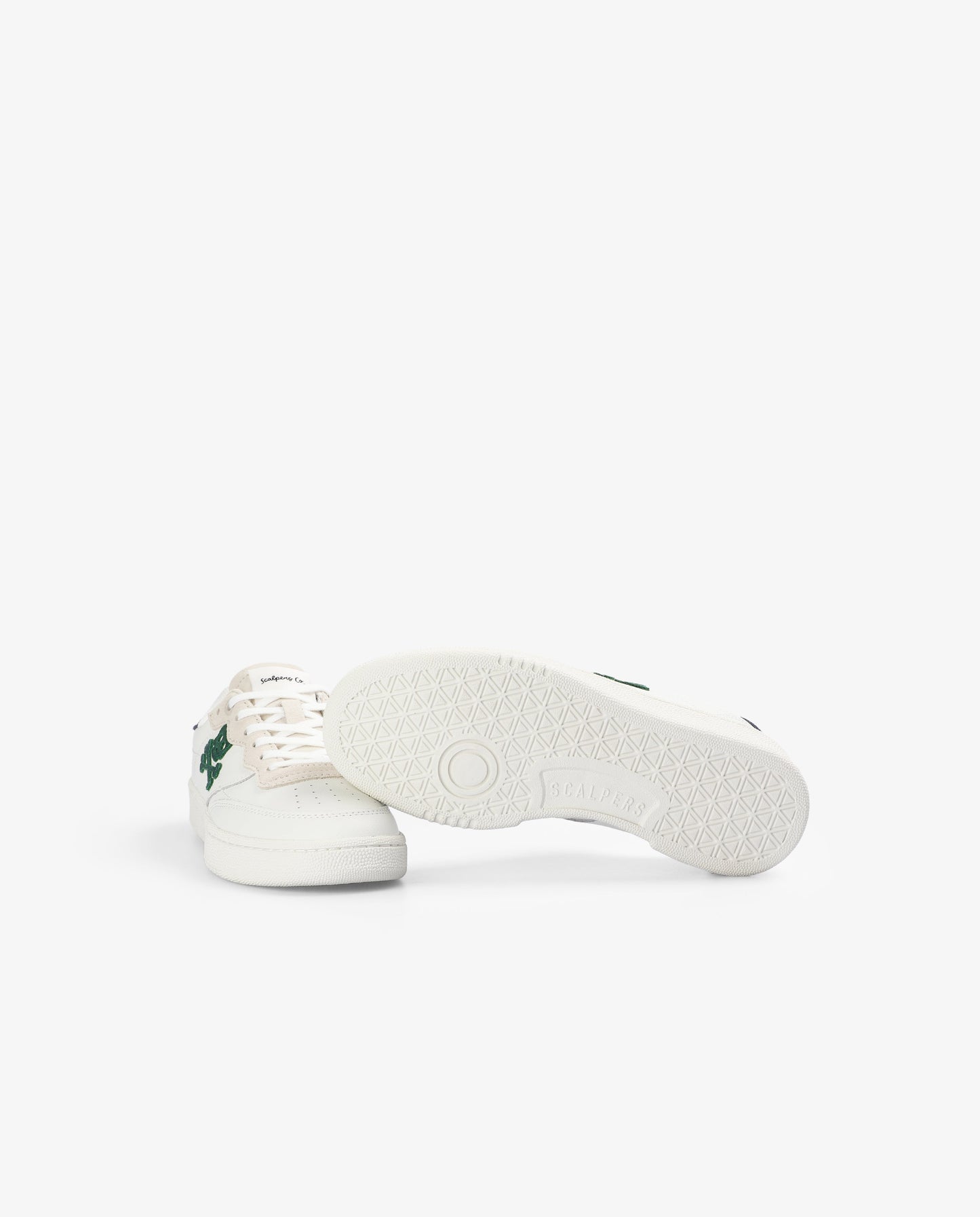 SAPATILHAS EM PELE COM SKULL