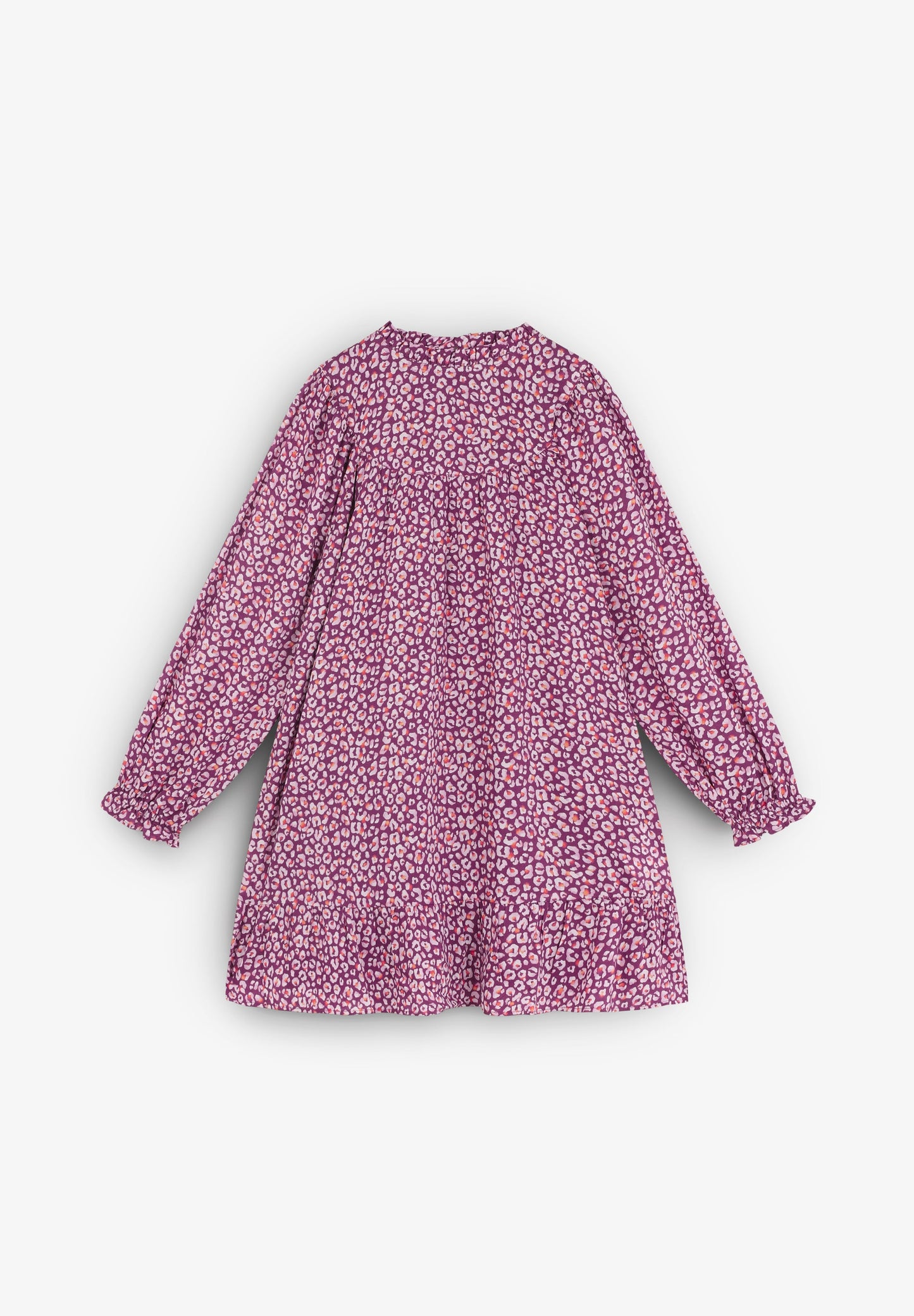 VESTIDO MINI COM ESTAMPADO ANIMAL