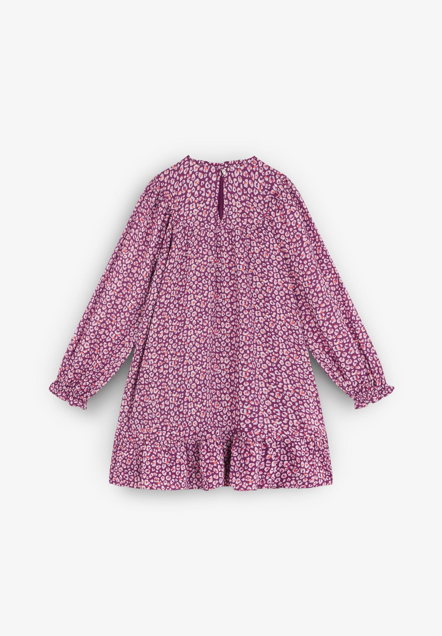 VESTIDO MINI COM ESTAMPADO ANIMAL