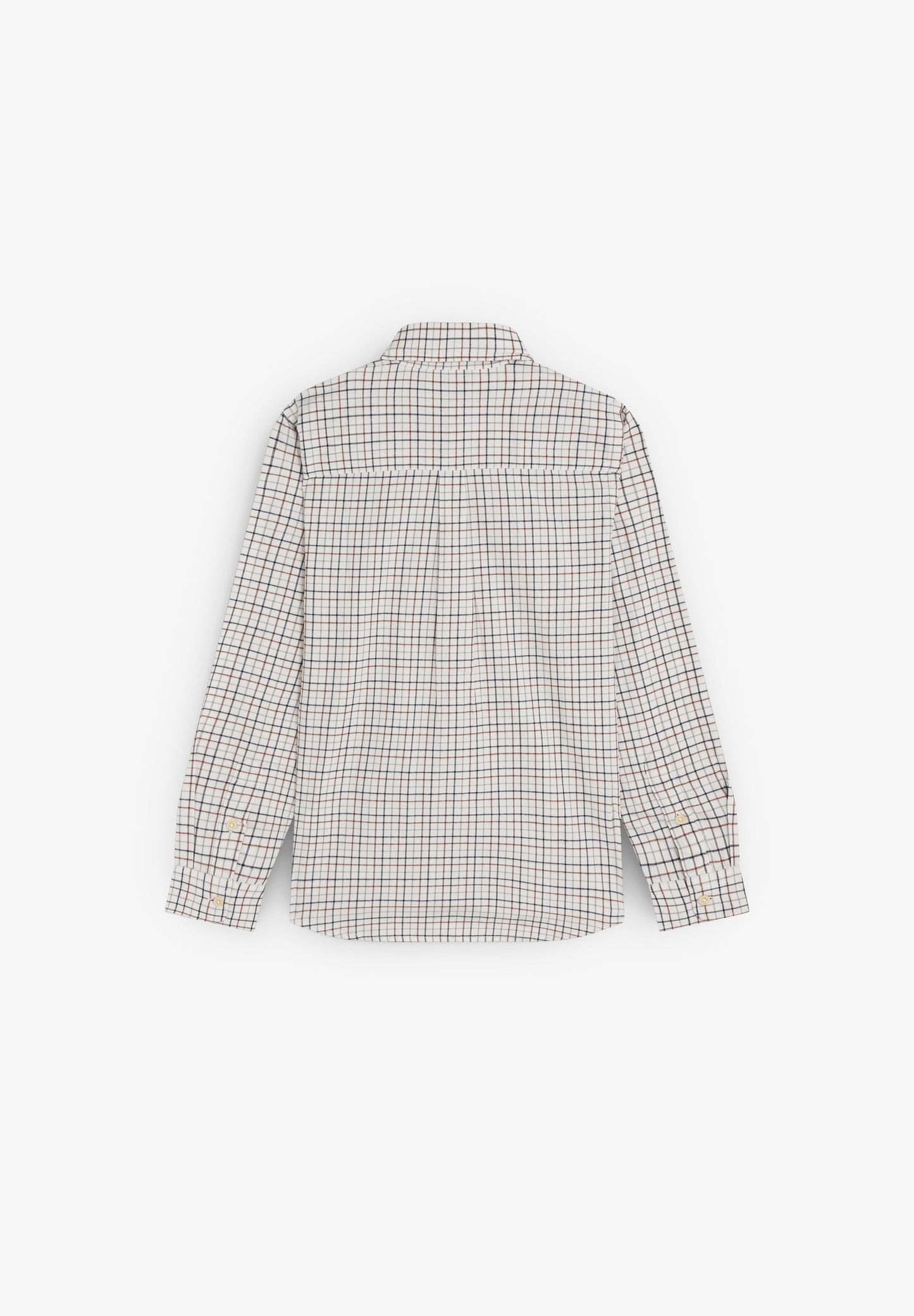 CAMISA A QUADROS BORDADA