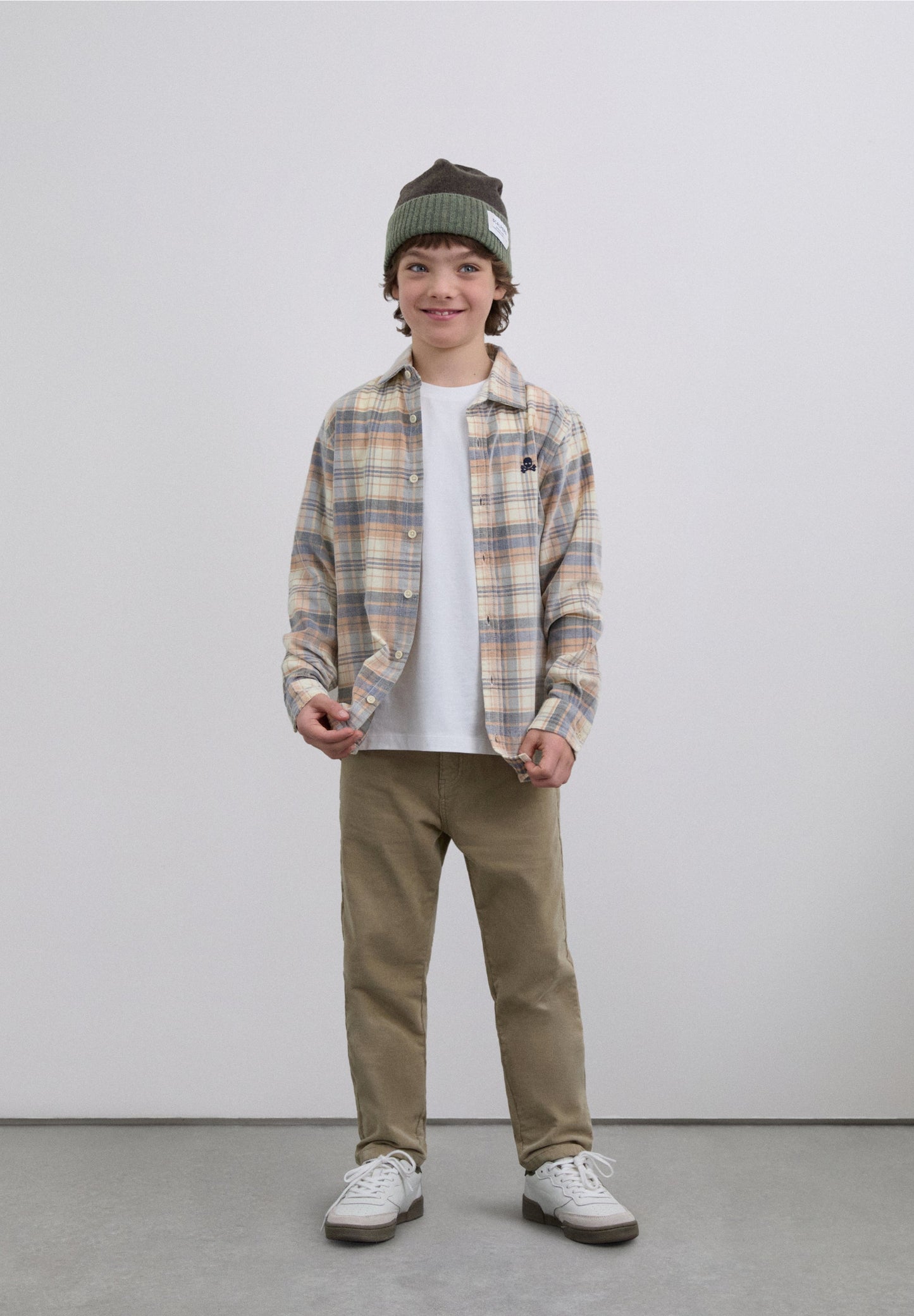 CAMISA DE BOMBAZINE ESTAMPADA