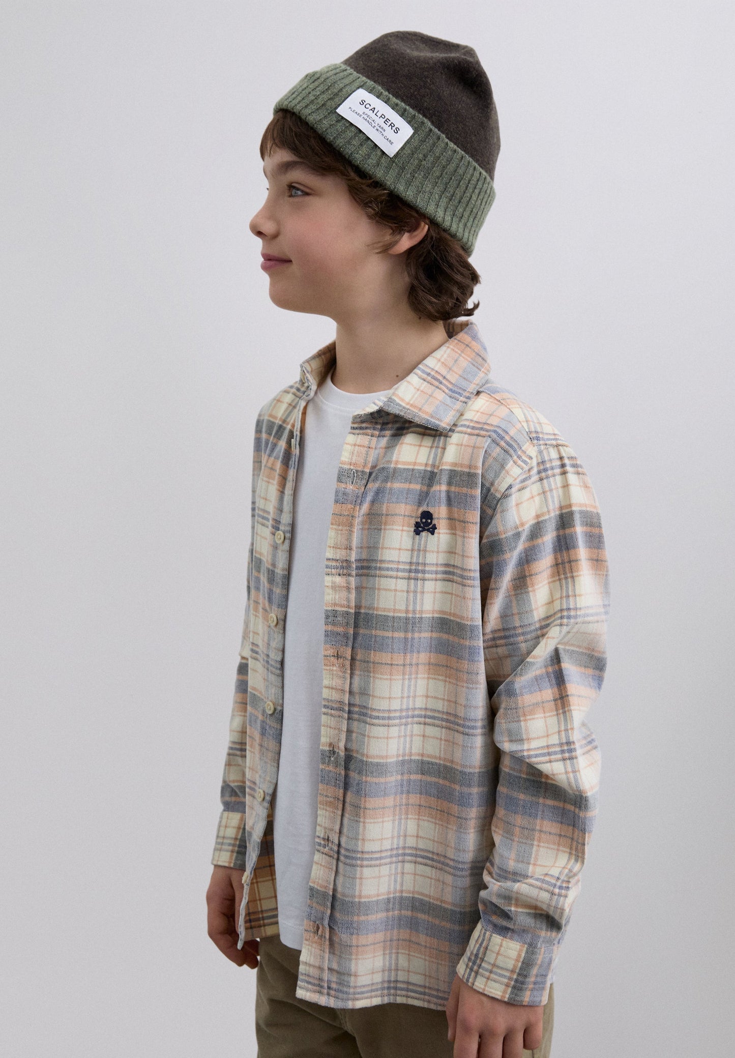 CAMISA DE BOMBAZINE ESTAMPADA