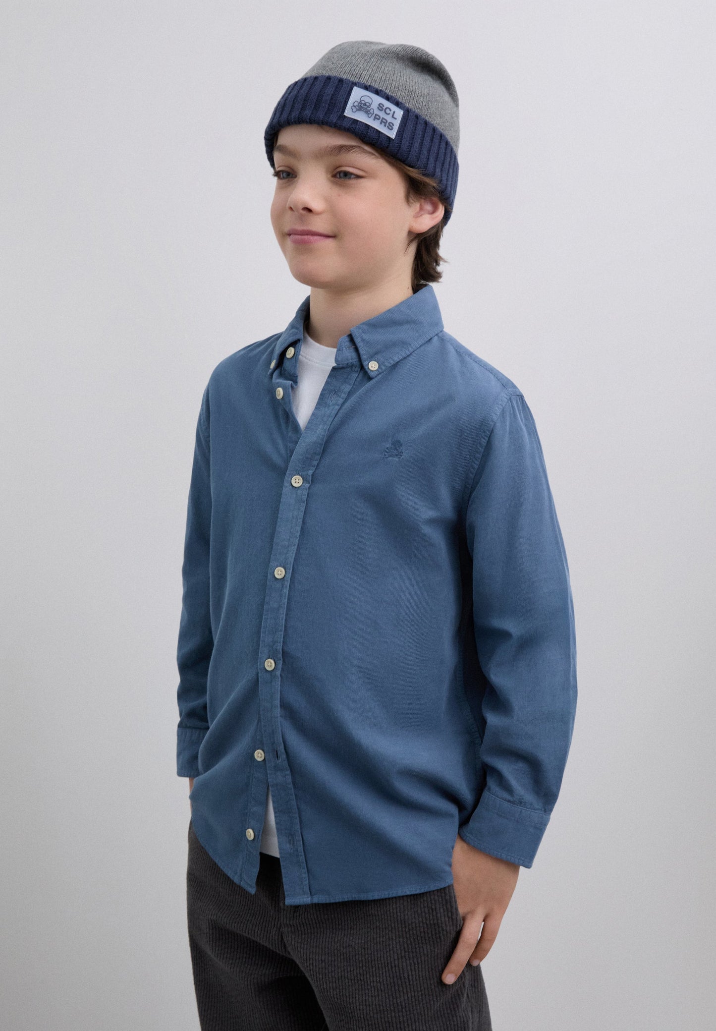 CAMISA SKULL BORDADA