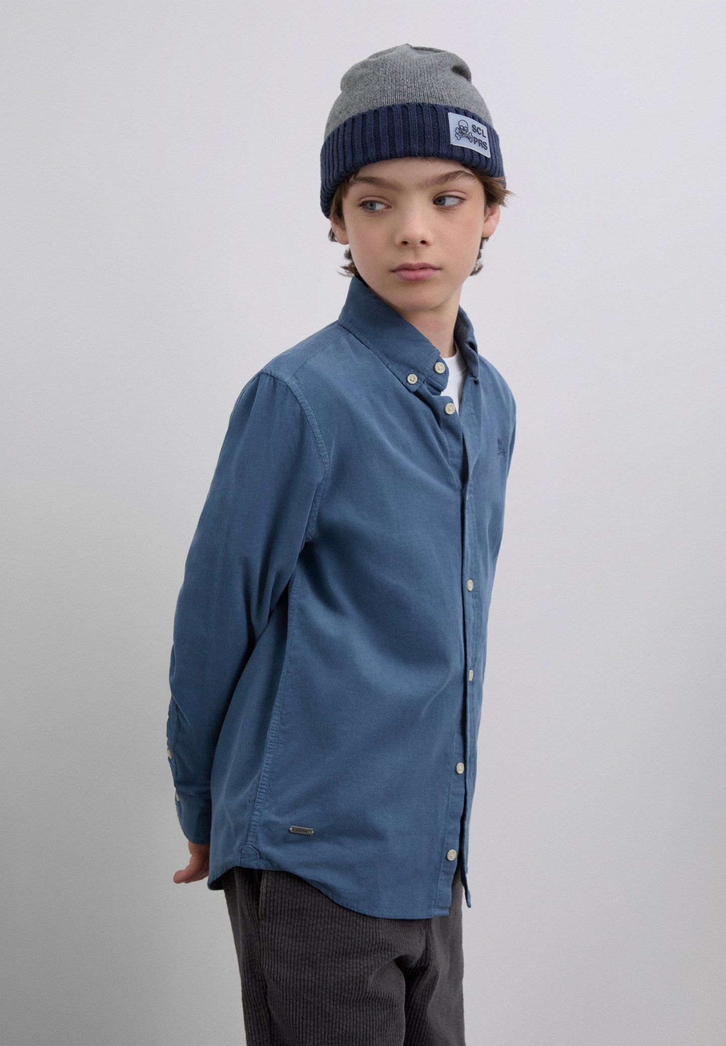 CAMISA SKULL BORDADA