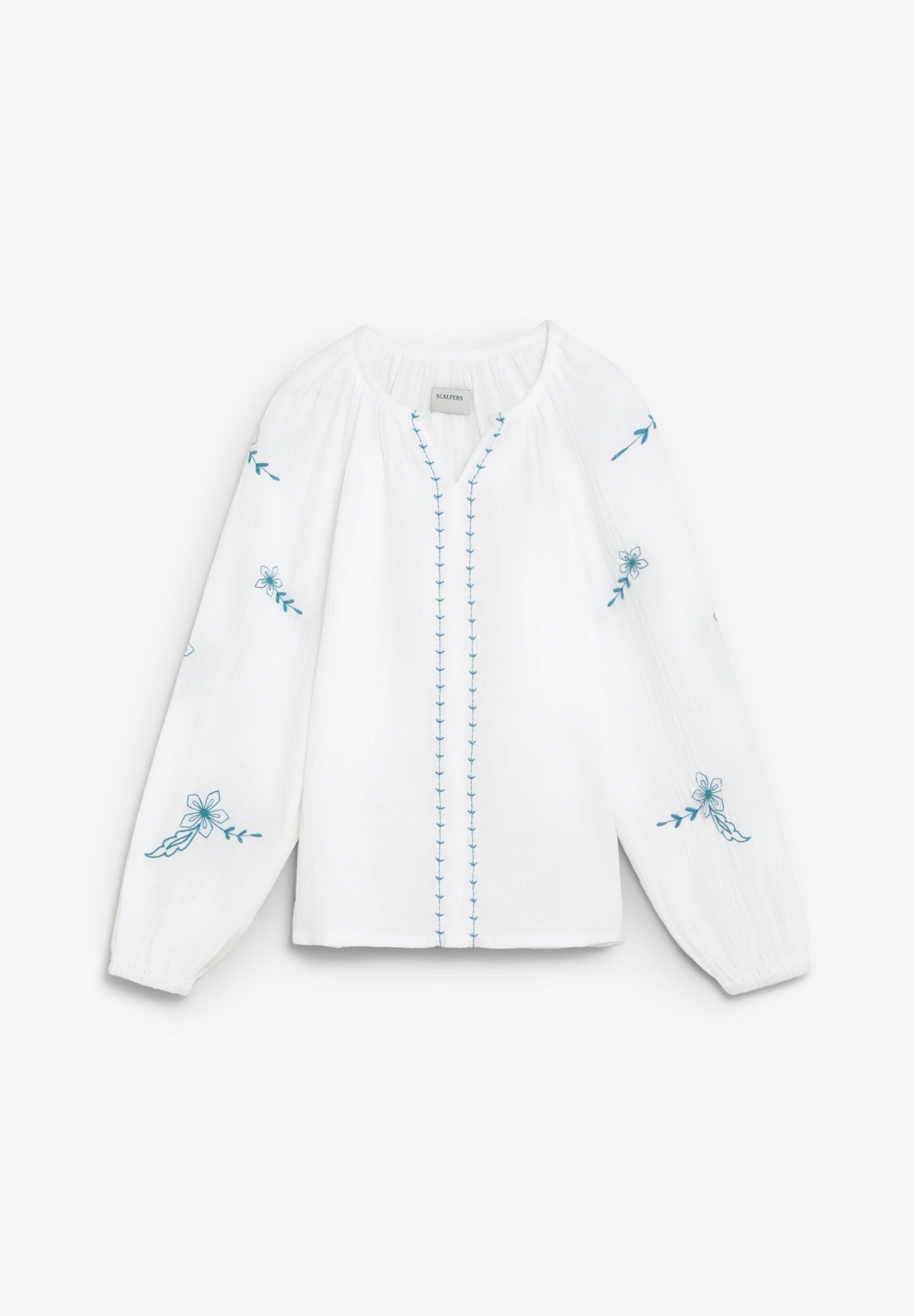 BLUSA PORMENORES BORDADOS