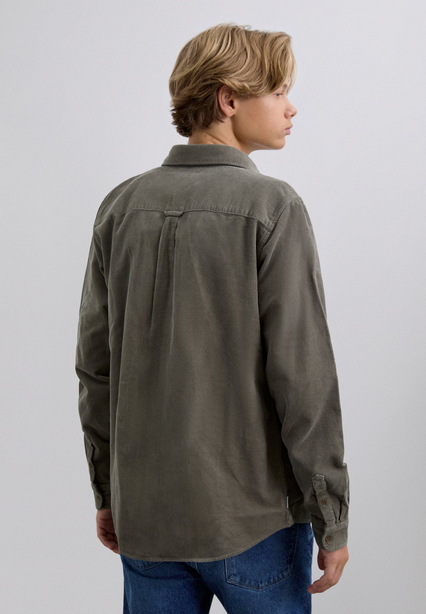 CAMISA BOMBAZINA BORDADA SKULL