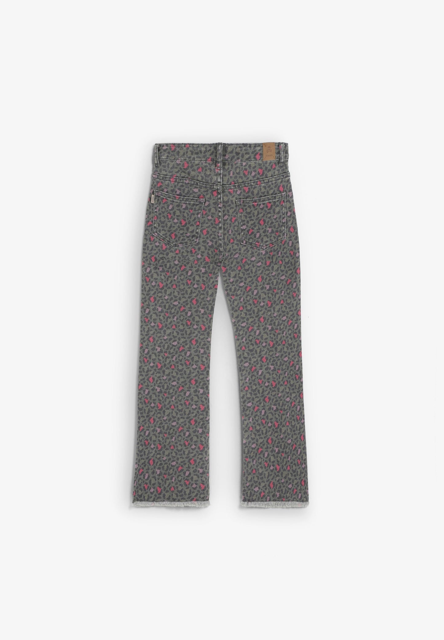 CALÇAS BOCA DE SINO ESTAMPADAS