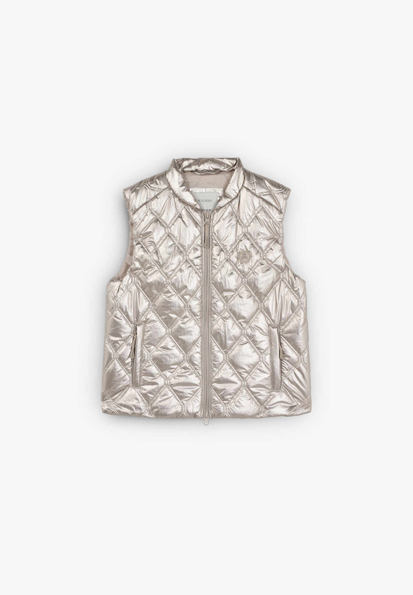 COLETE ACOLCHOADO COM SKULL