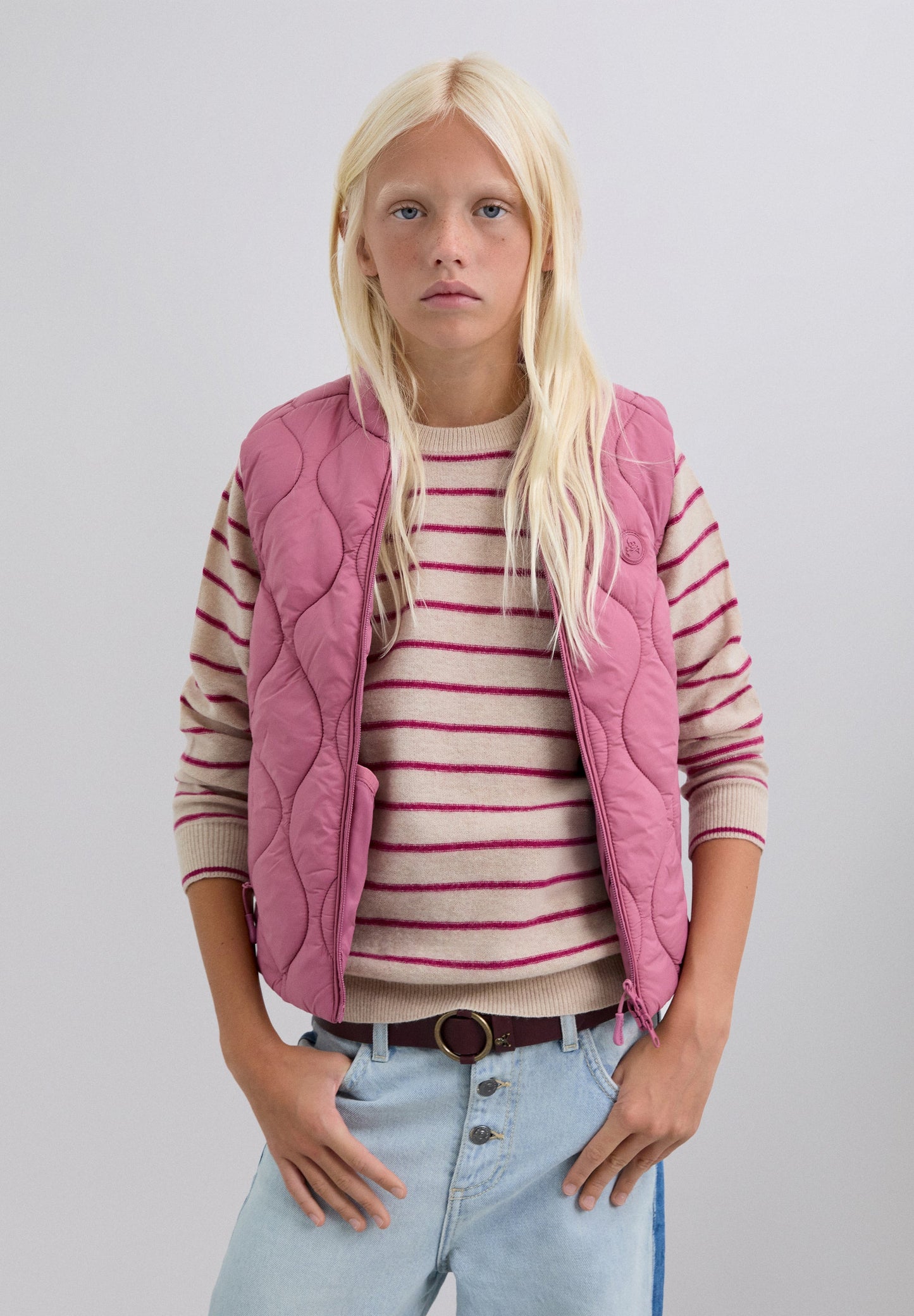 COLETE ACOLCHOADO COM SKULL