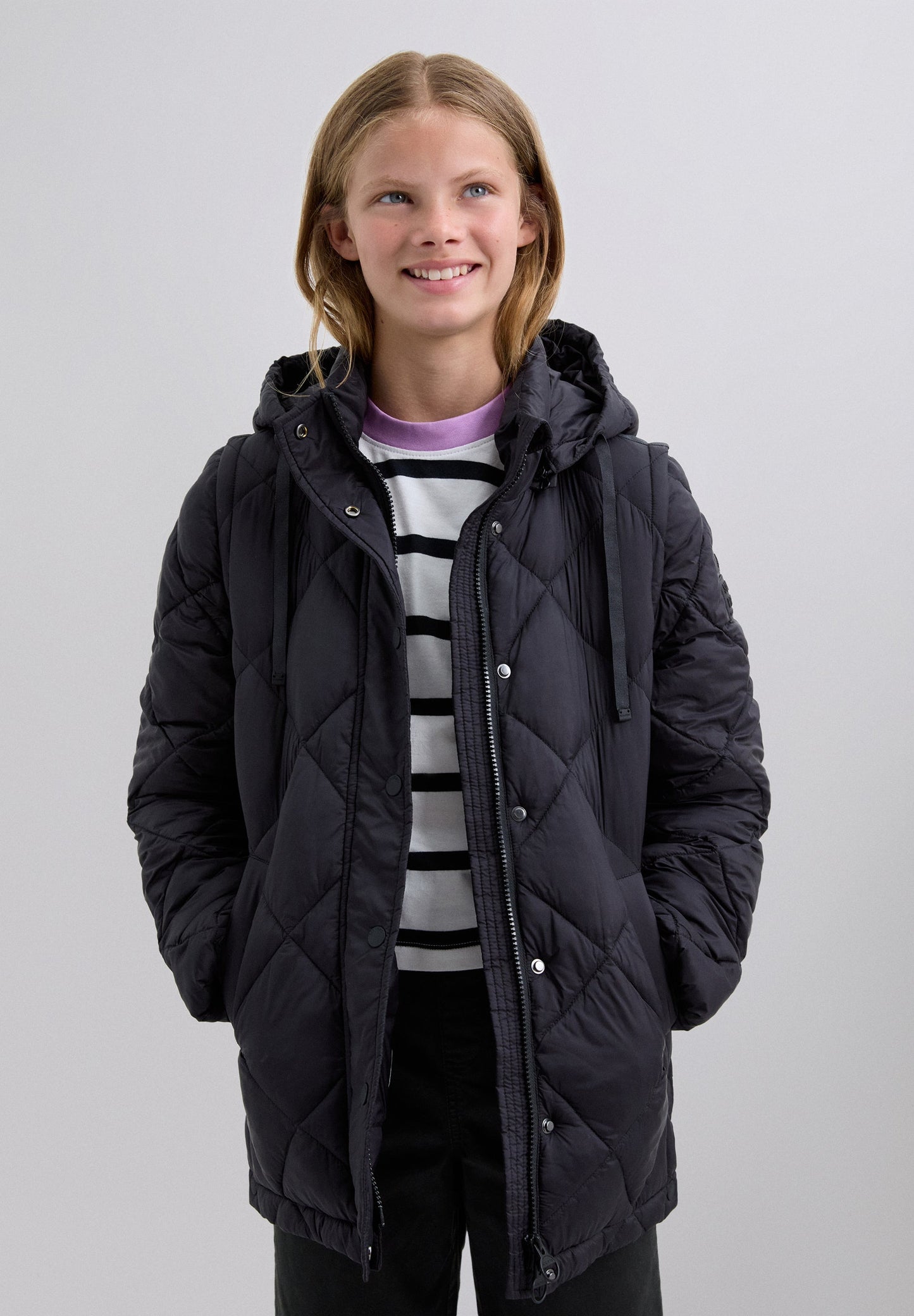 CASACO ACOLCHOADO AMOVÍVEL