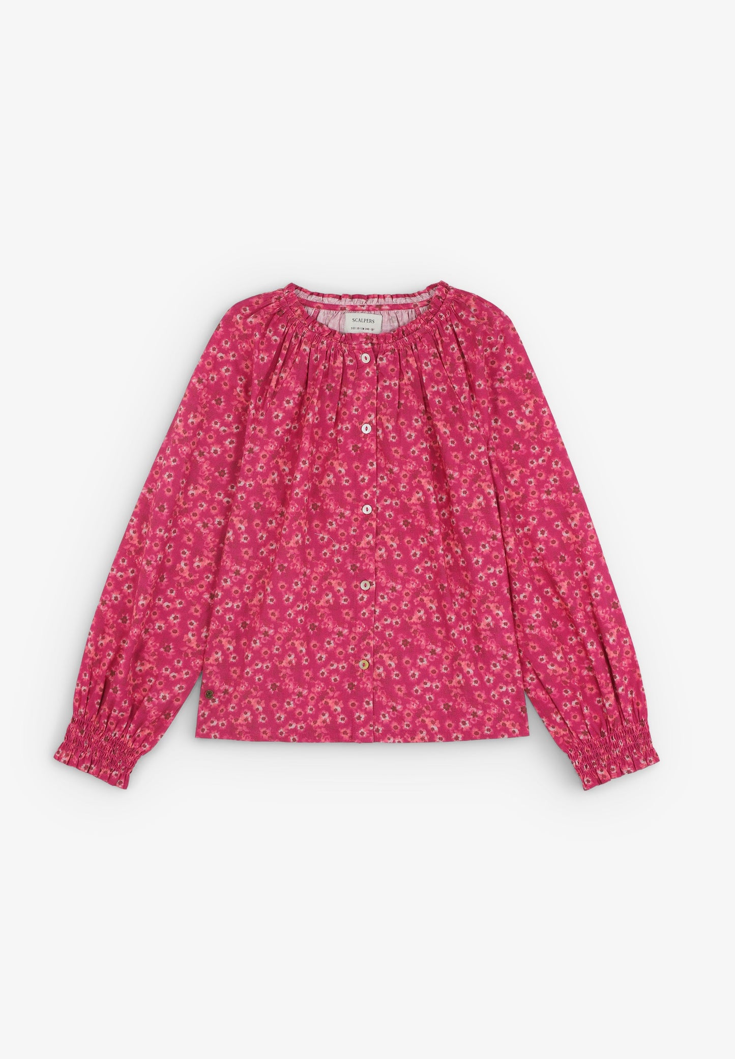 BLUSA COM PADRÃO FLORAL