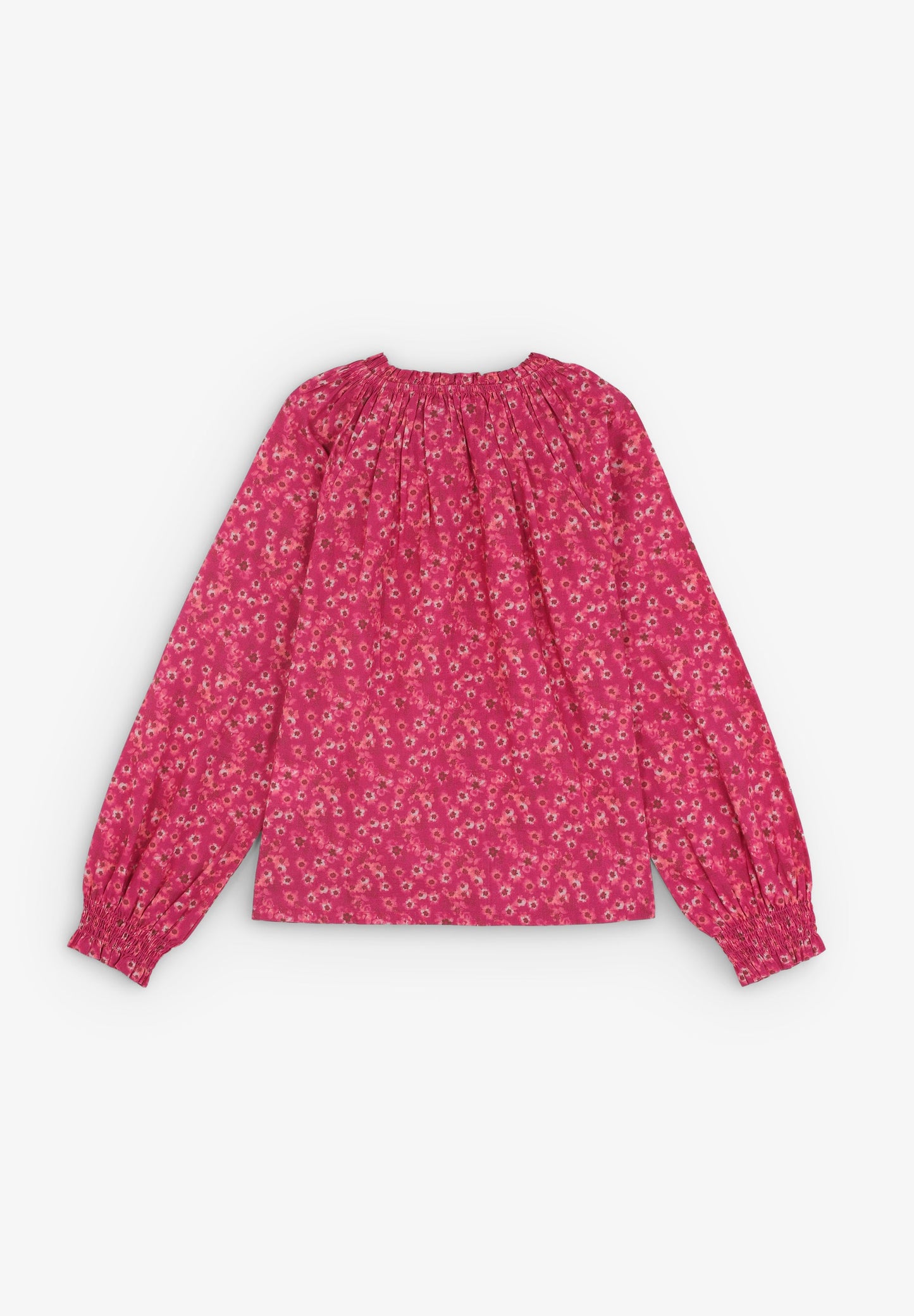BLUSA COM PADRÃO FLORAL