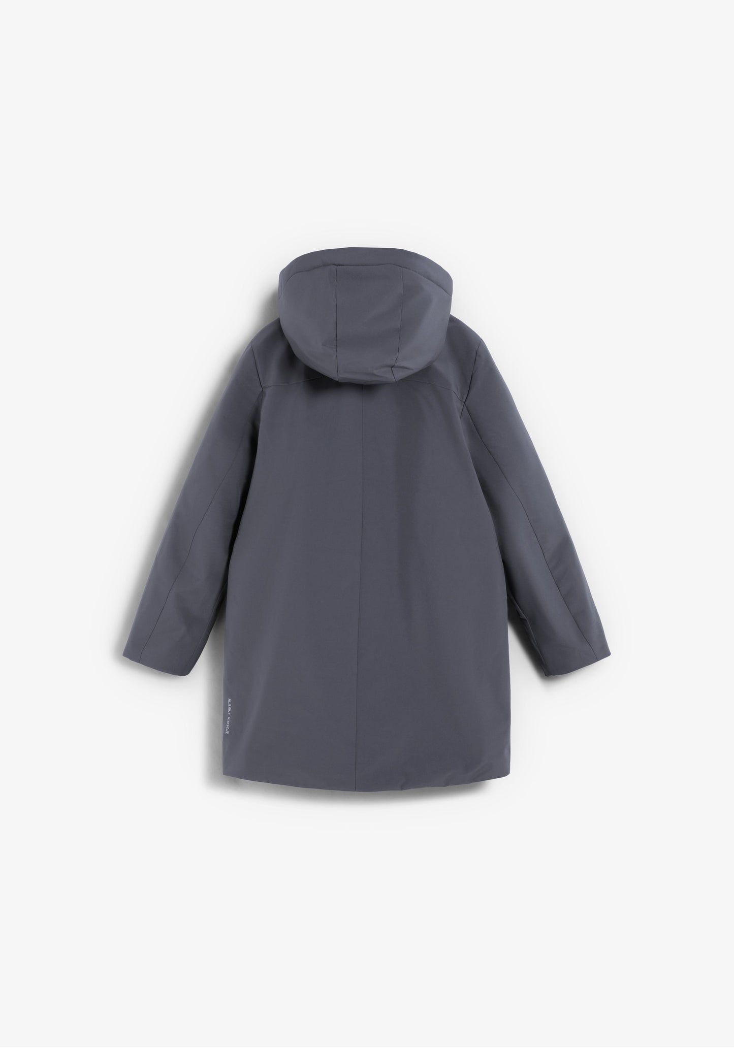 PARKA COMPRIDA COM REMENDO LATERAL