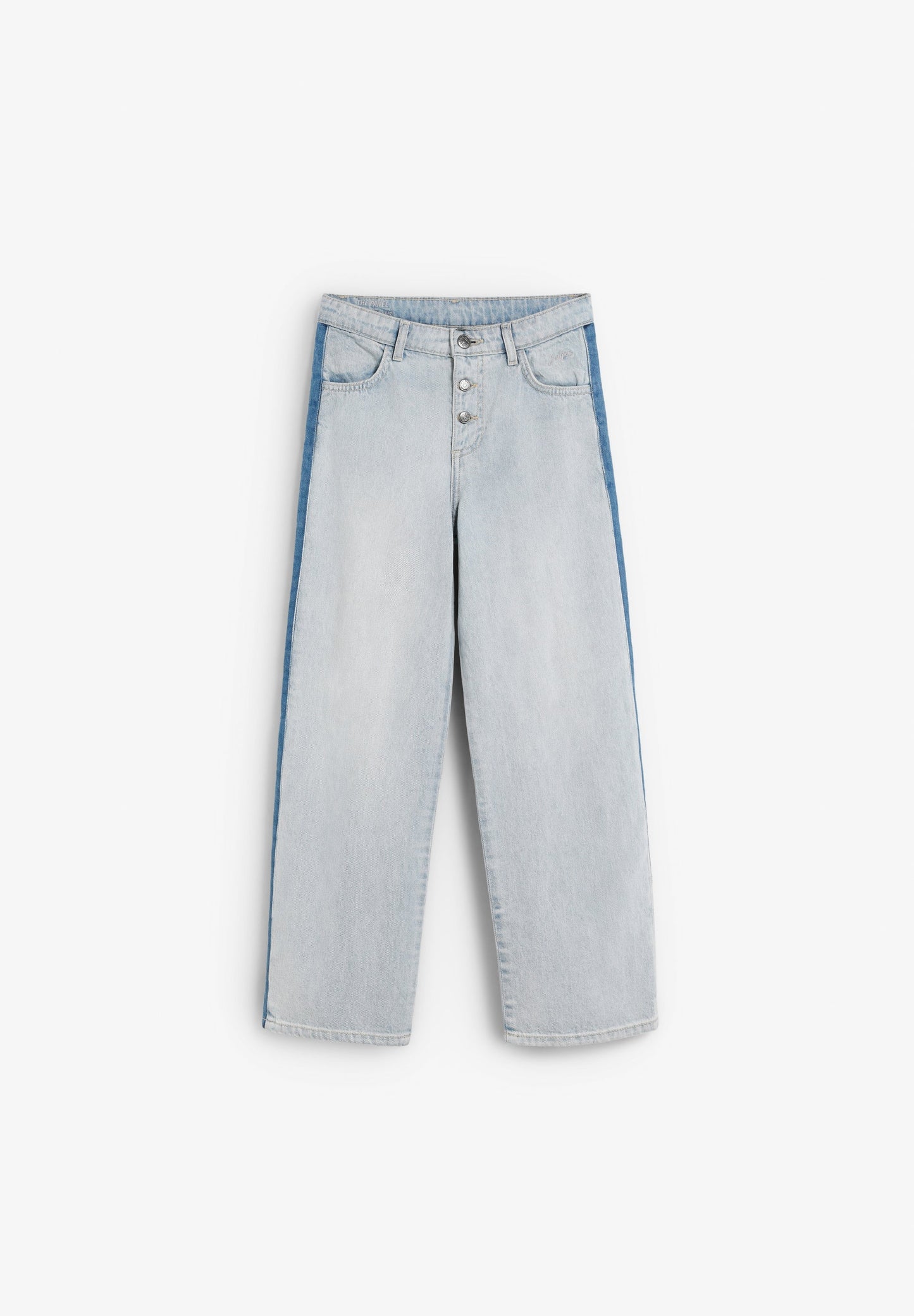 JEANS DENIM LINHA EM CONTRASTE