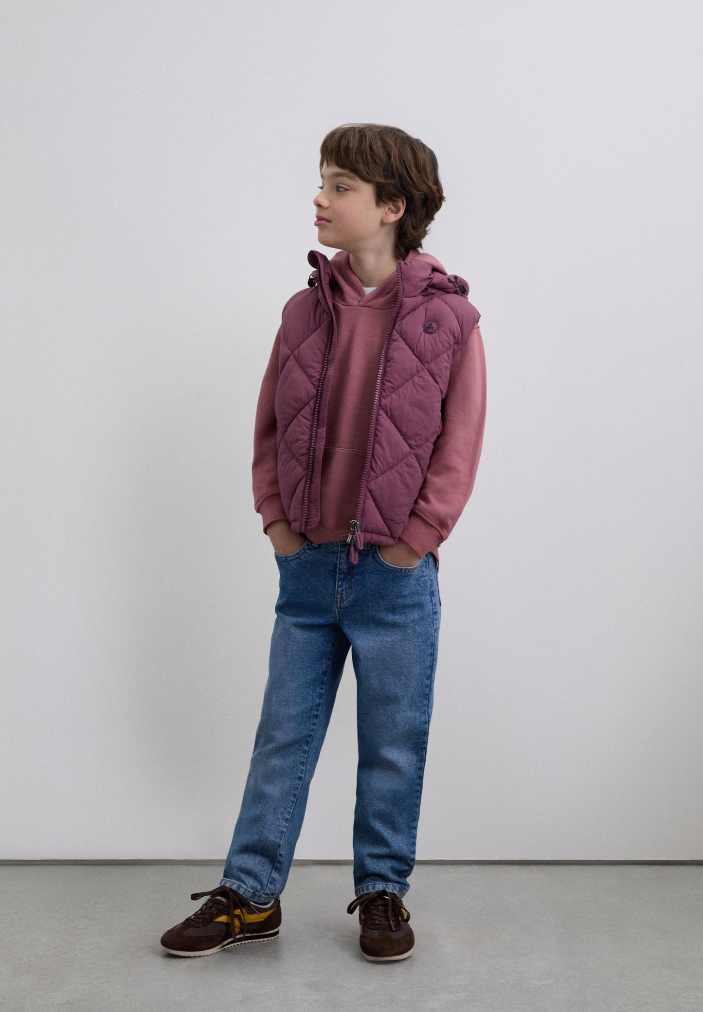 COLETE ACOLCHOADO COM CAPUZ SKULL