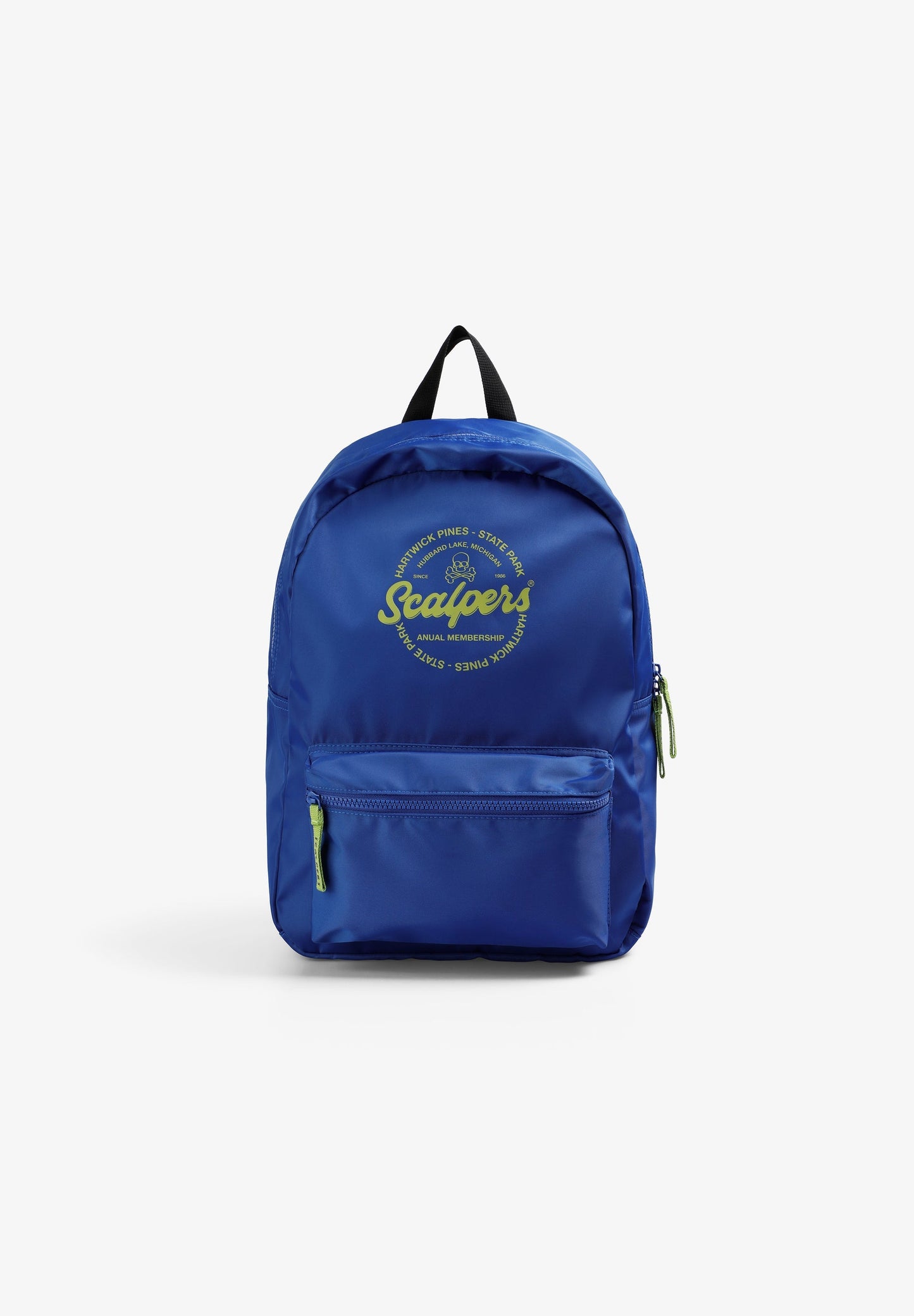 MOCHILA COM PADRÃO E LOGÓTIPO