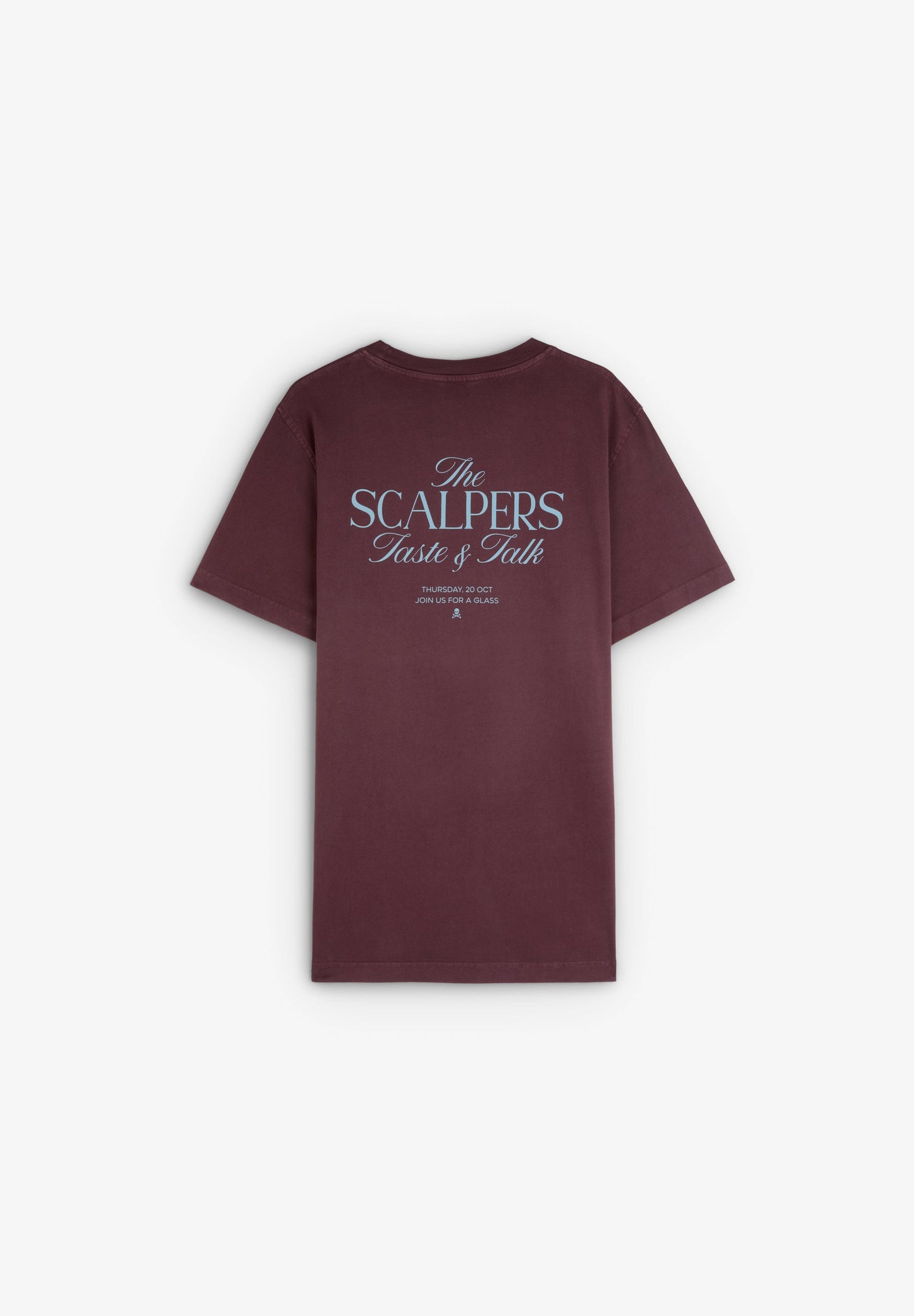 T-SHIRT COM PADRÃO DE LOGÓTIPO