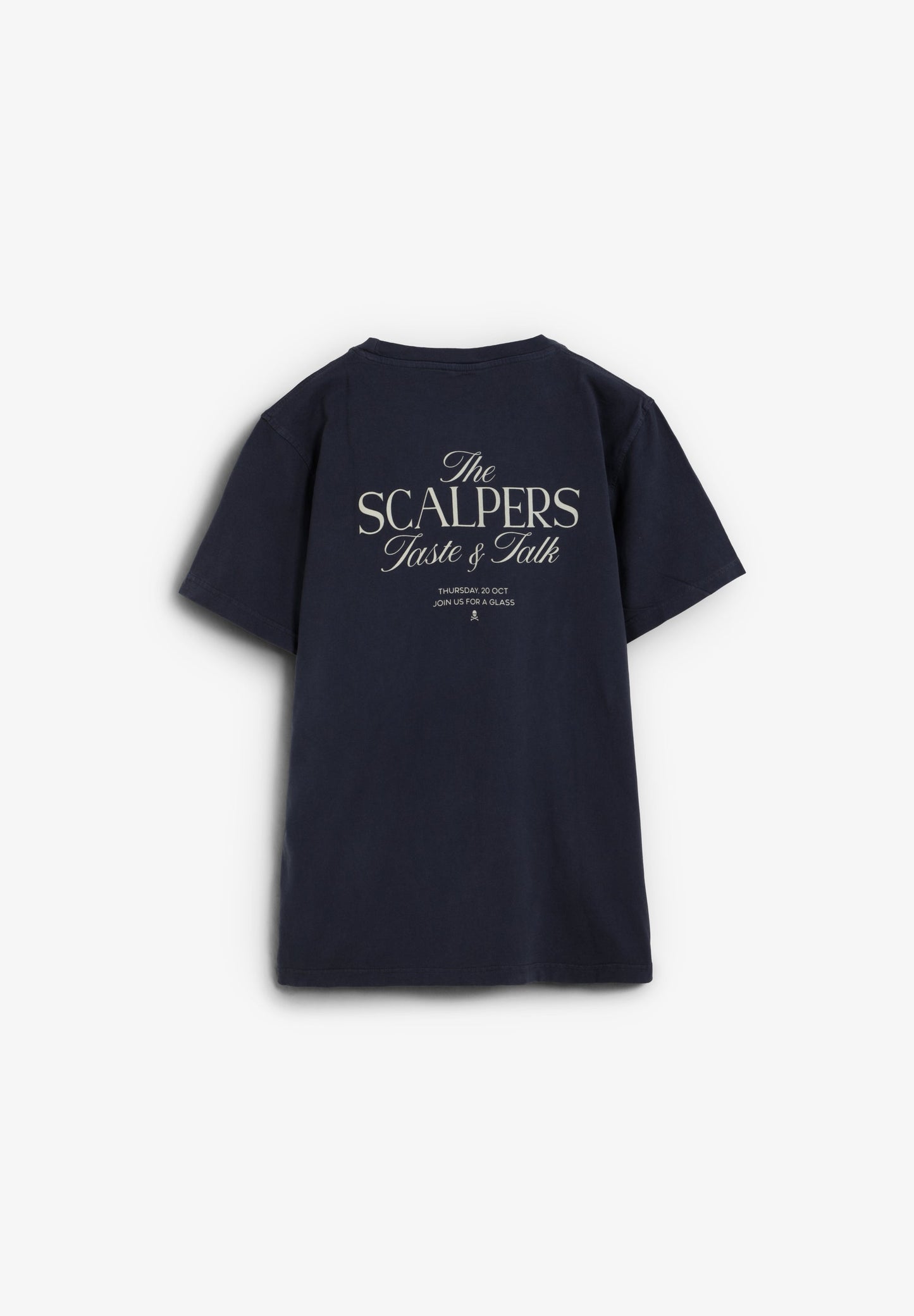 T-SHIRT COM PADRÃO DE LOGÓTIPO