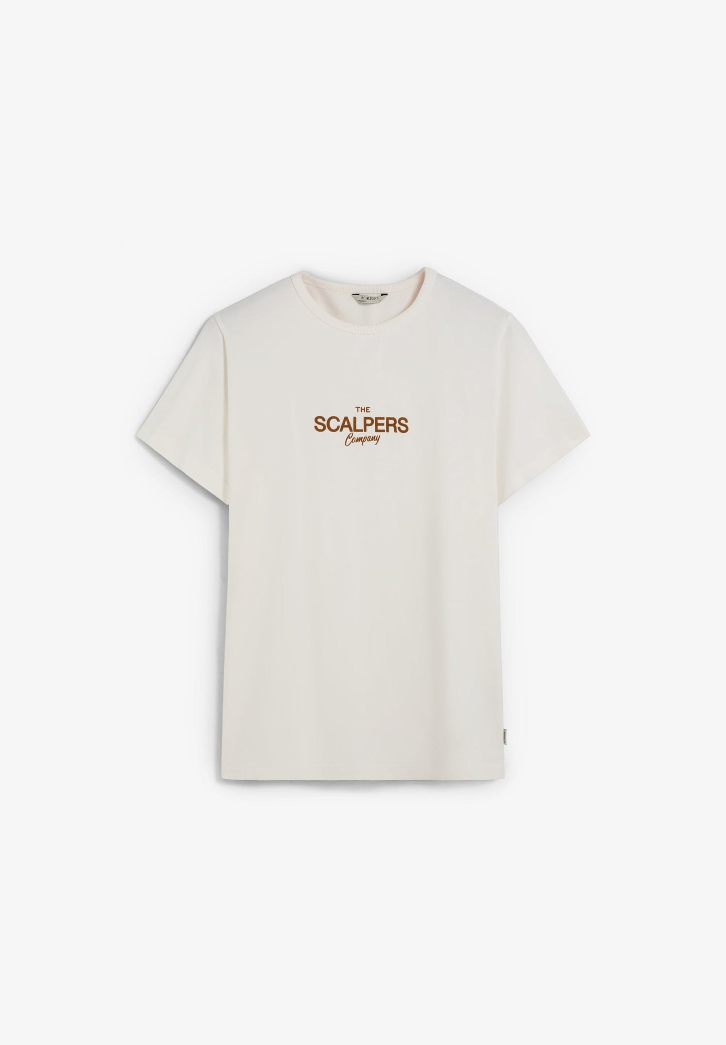 T-SHIRT COM LOGÓTIPO À FRENTE