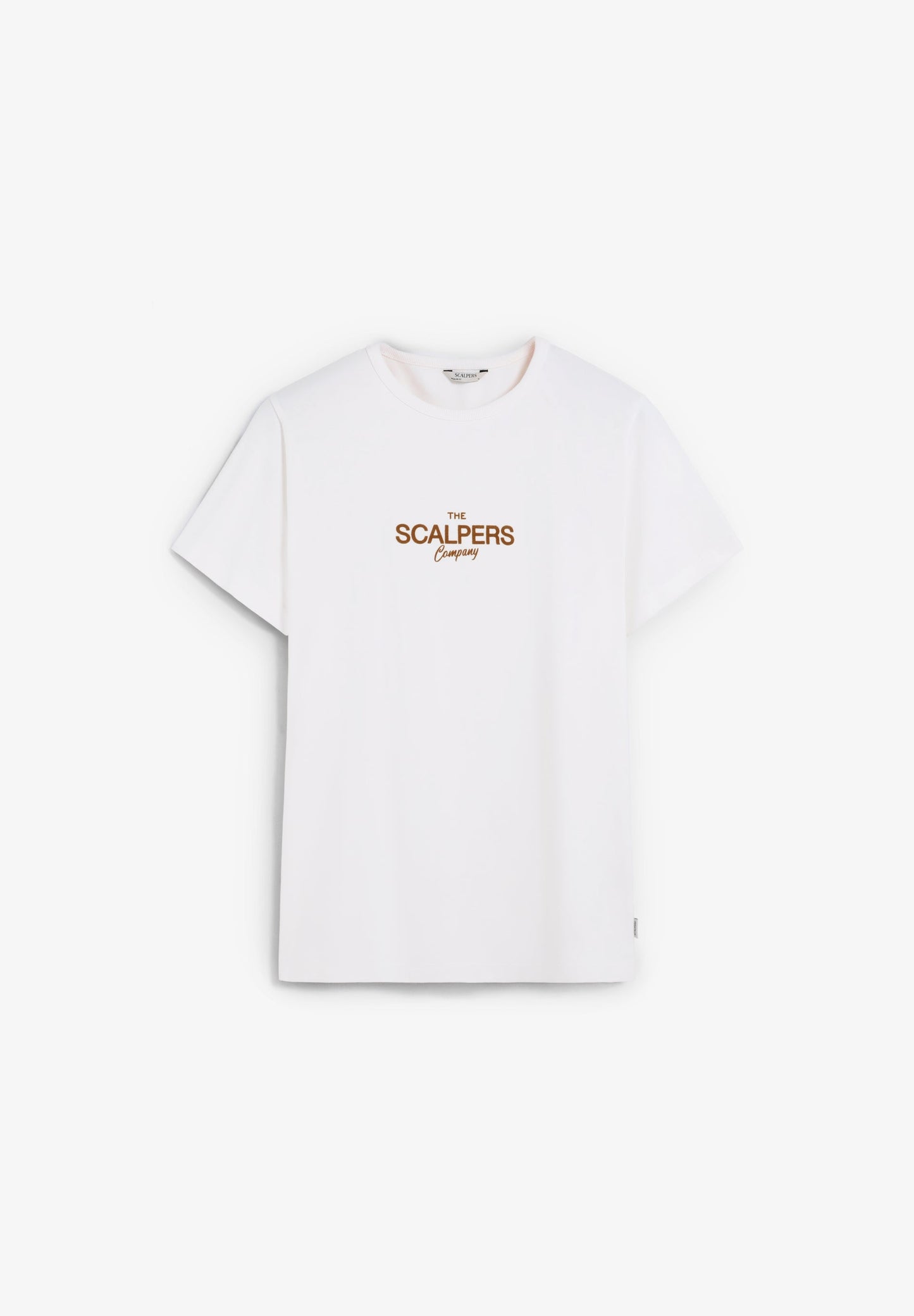 T-SHIRT COM LOGÓTIPO À FRENTE