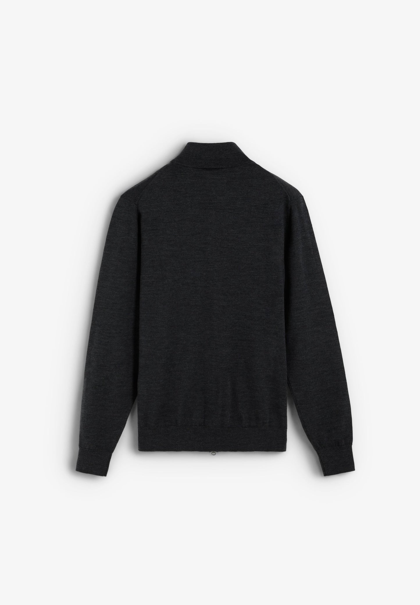 CARDIGAN COM FECHO DE CORRER EM LÃ MERINO