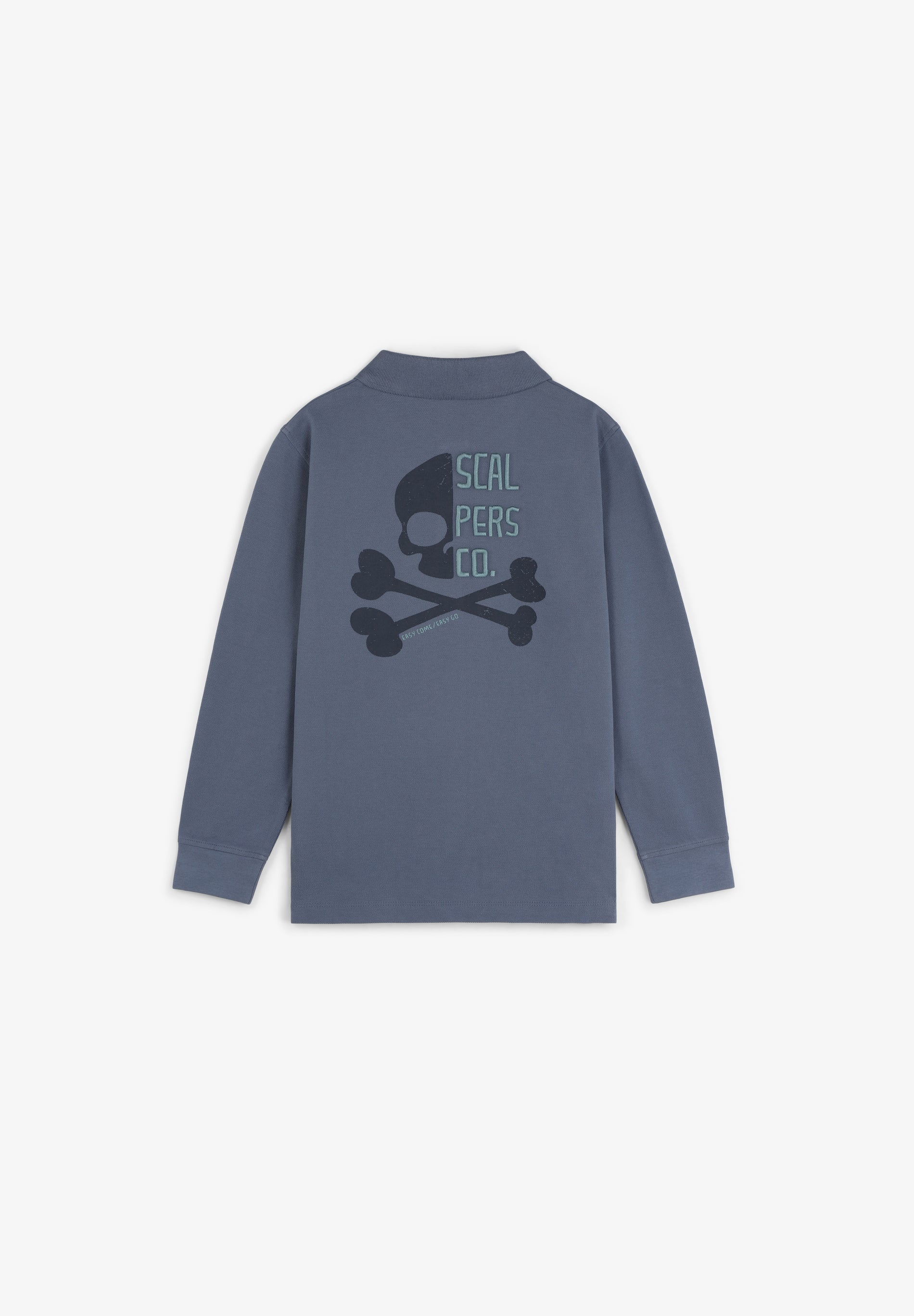 CAMISA POLO COM LOGÓTIPO BORDADO