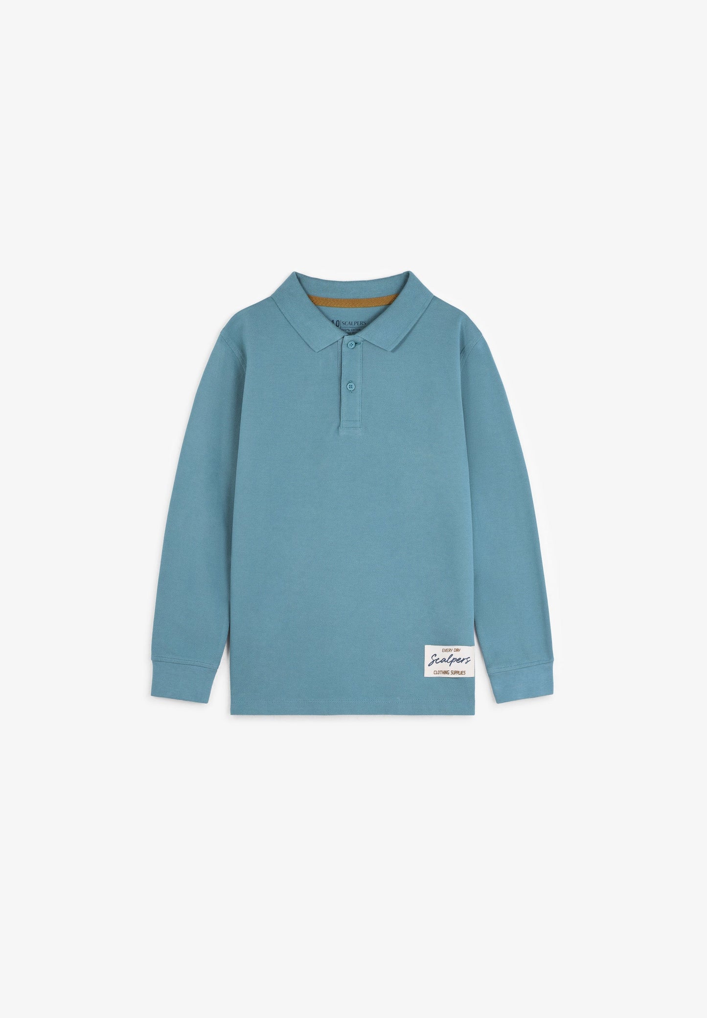 CAMISA POLO COM LOGÓTIPO BORDADO