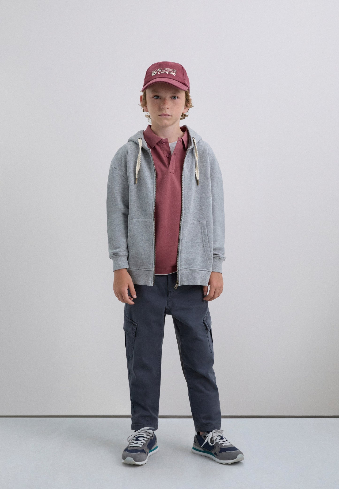 CAMISA POLO BÁSICA COM SKULL