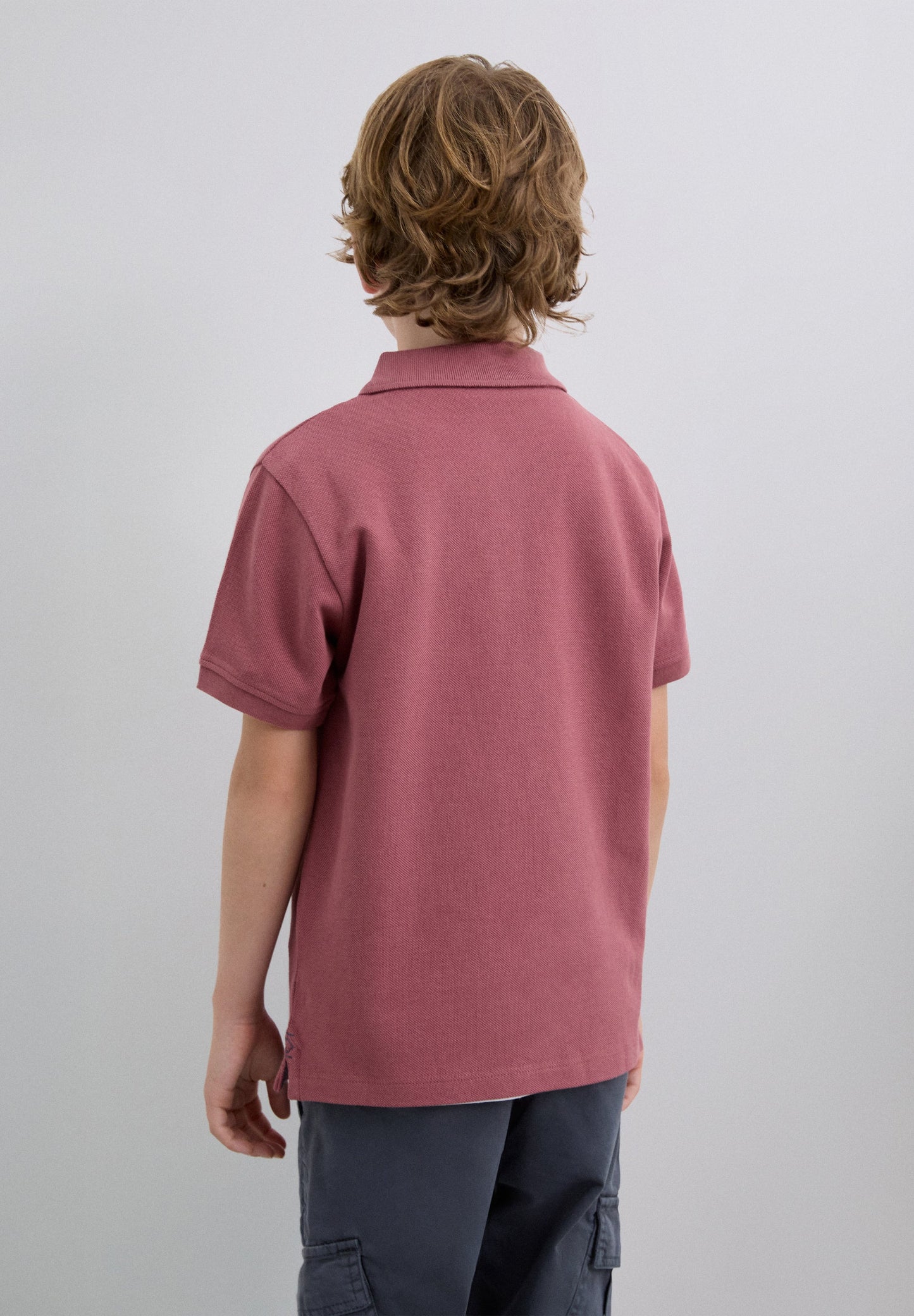 CAMISA POLO BÁSICA COM SKULL