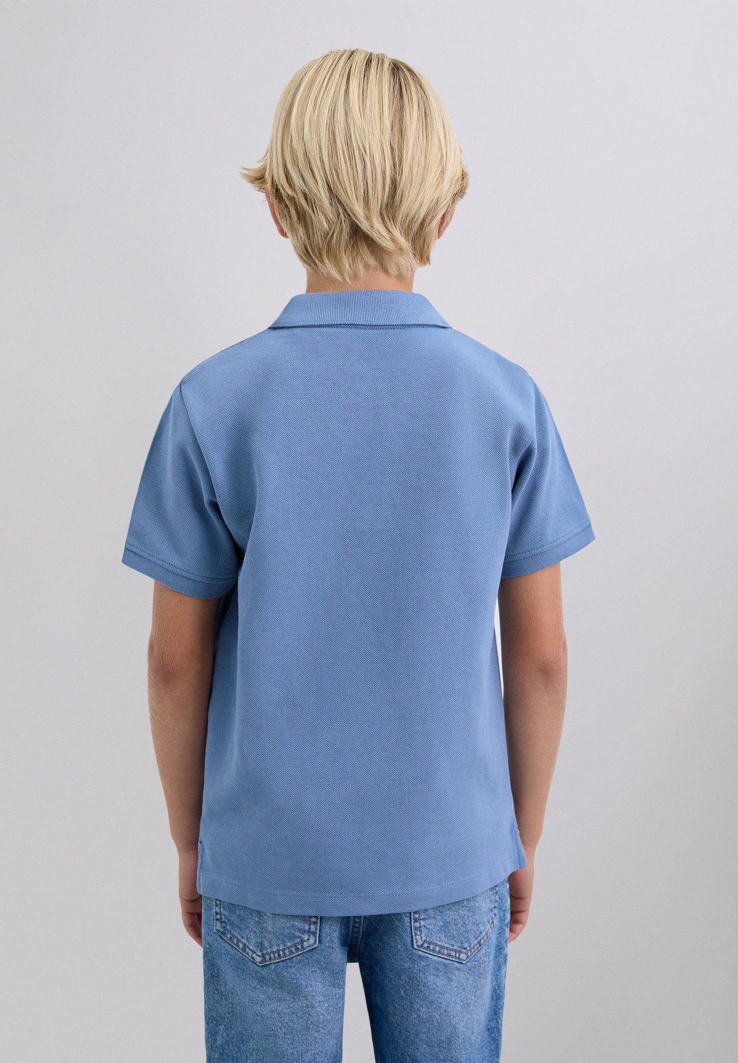 CAMISA POLO BÁSICA COM SKULL