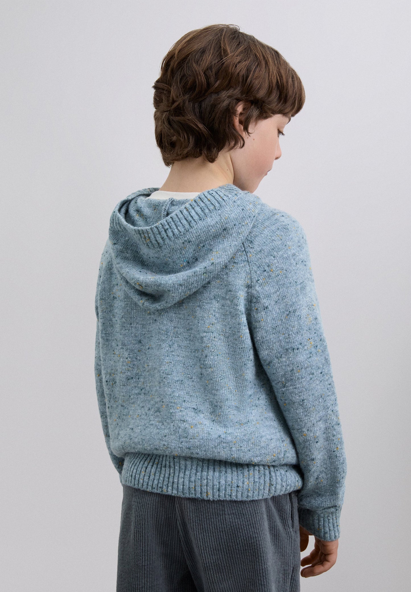 SWEATER DE MALHA BÁSICA COM SKULL