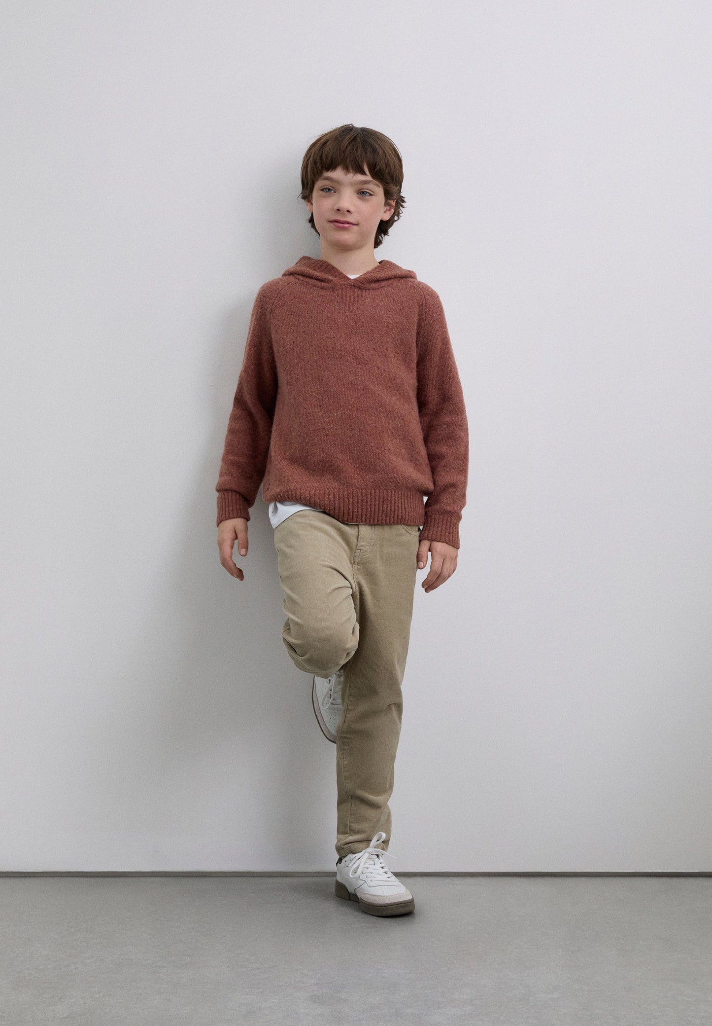 SWEATER DE MALHA BÁSICA COM SKULL