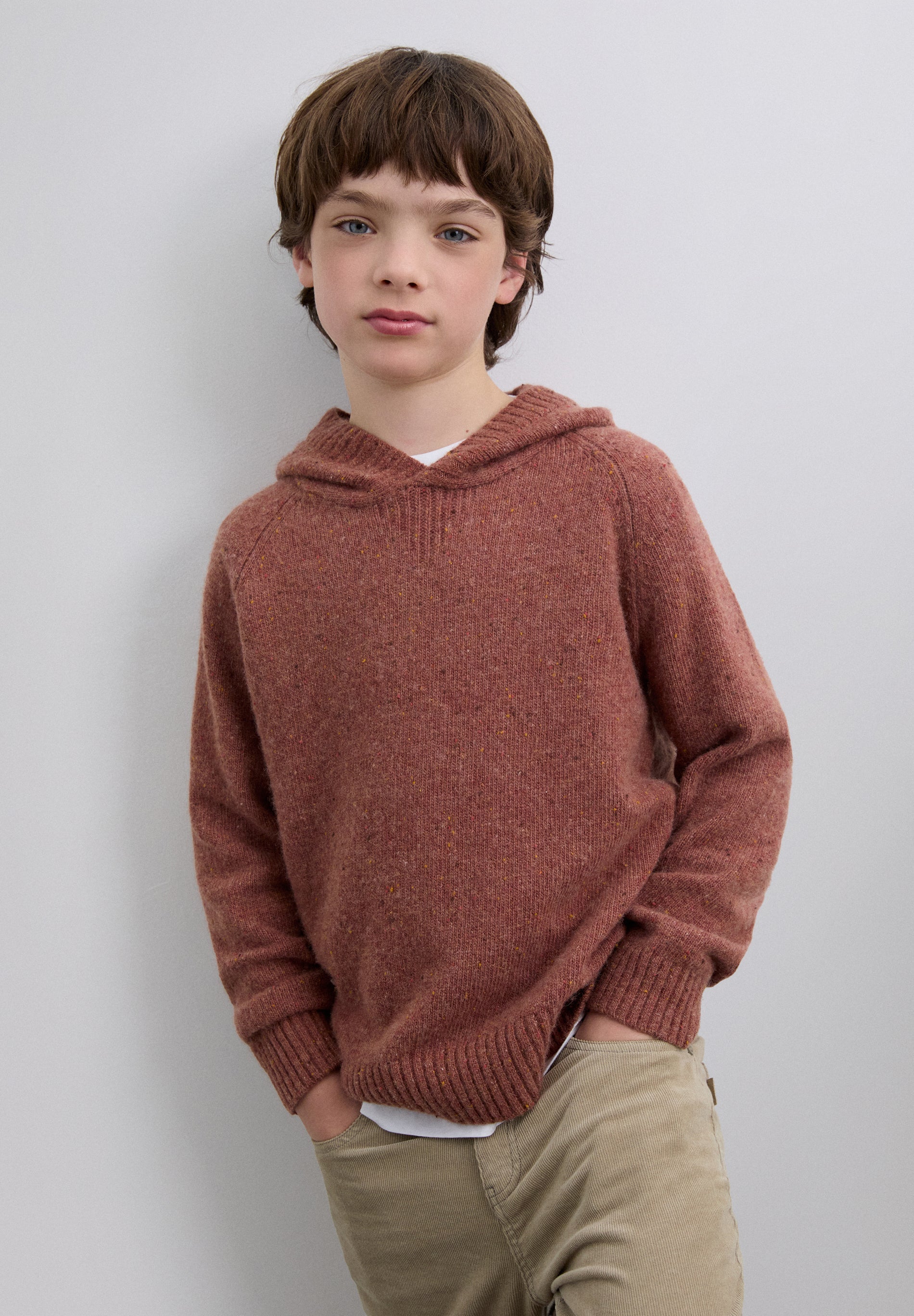 SWEATER DE MALHA BÁSICA COM SKULL