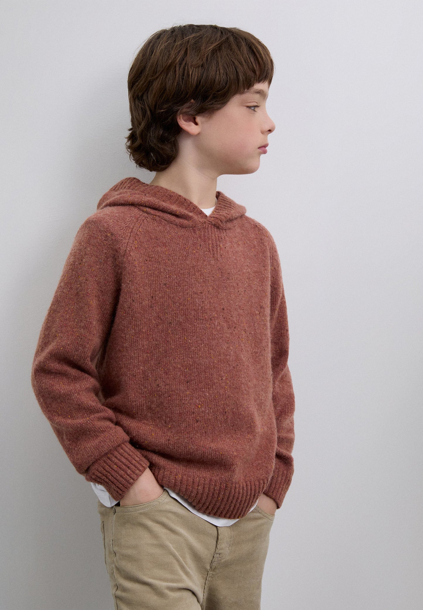 SWEATER DE MALHA BÁSICA COM SKULL