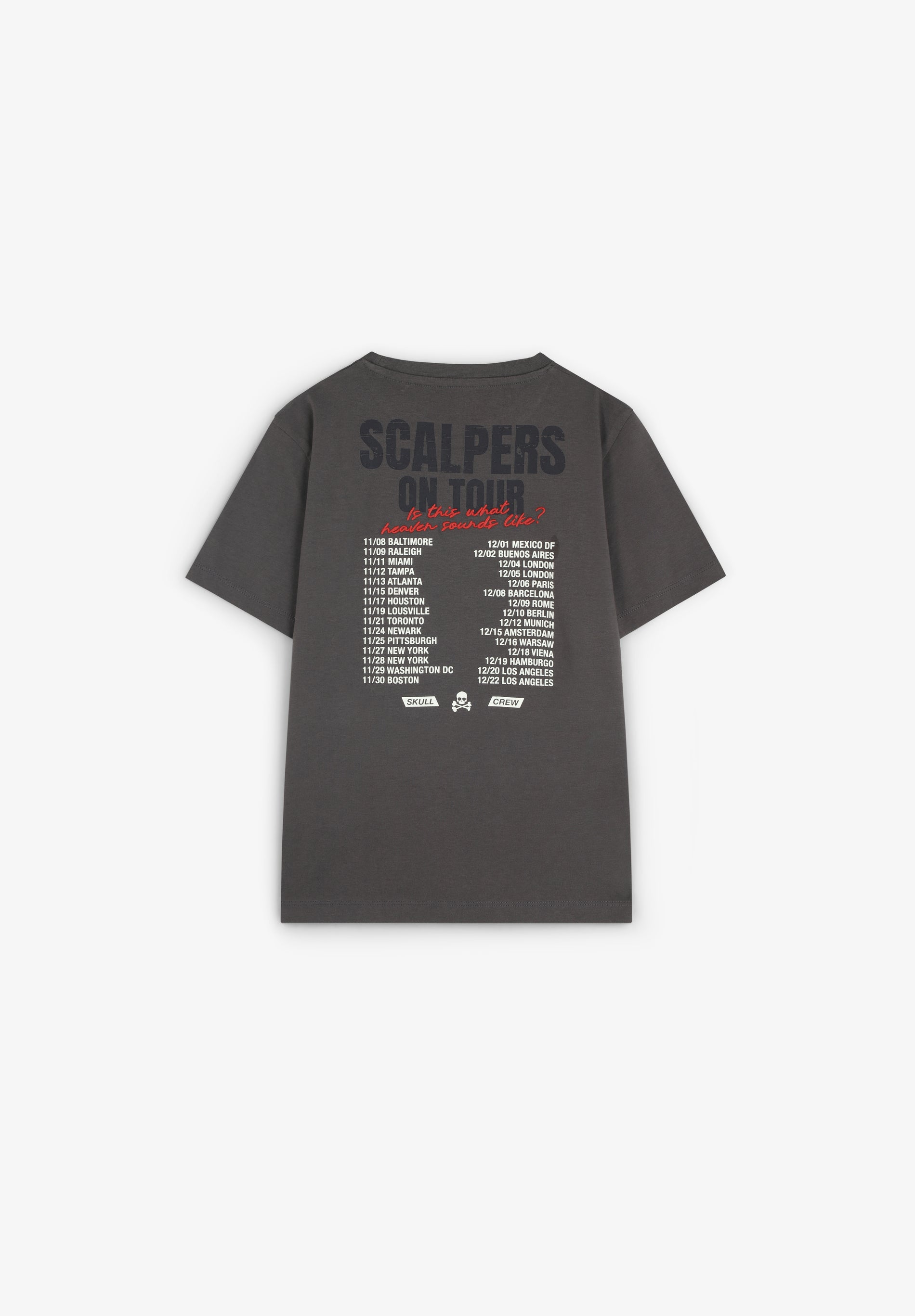 T-SHIRT COM PADRÃO TOUR