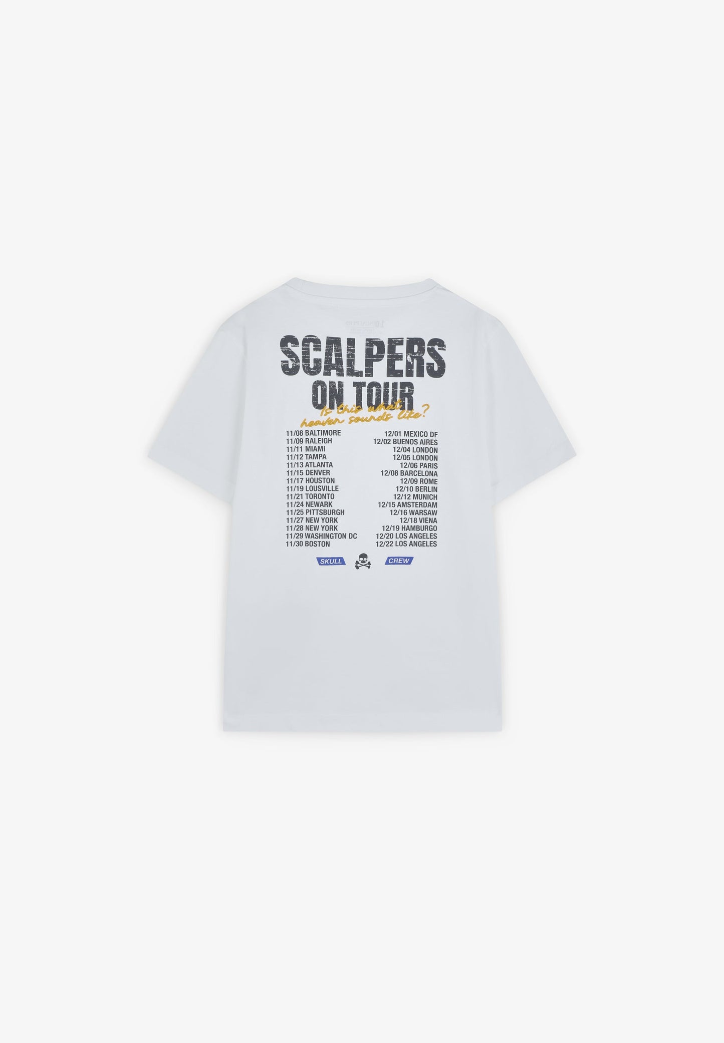 T-SHIRT COM PADRÃO TOUR