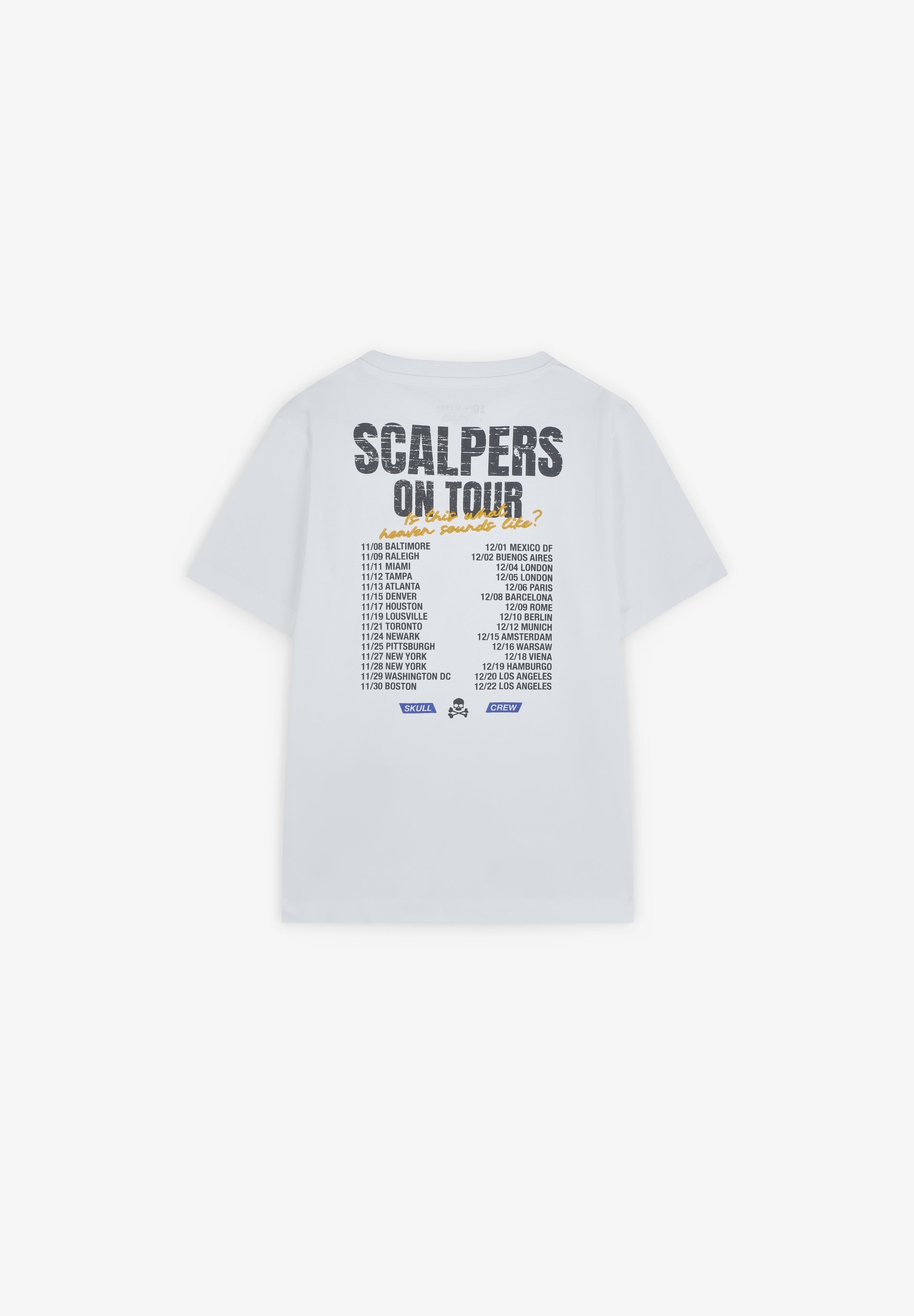 T-SHIRT COM PADRÃO TOUR